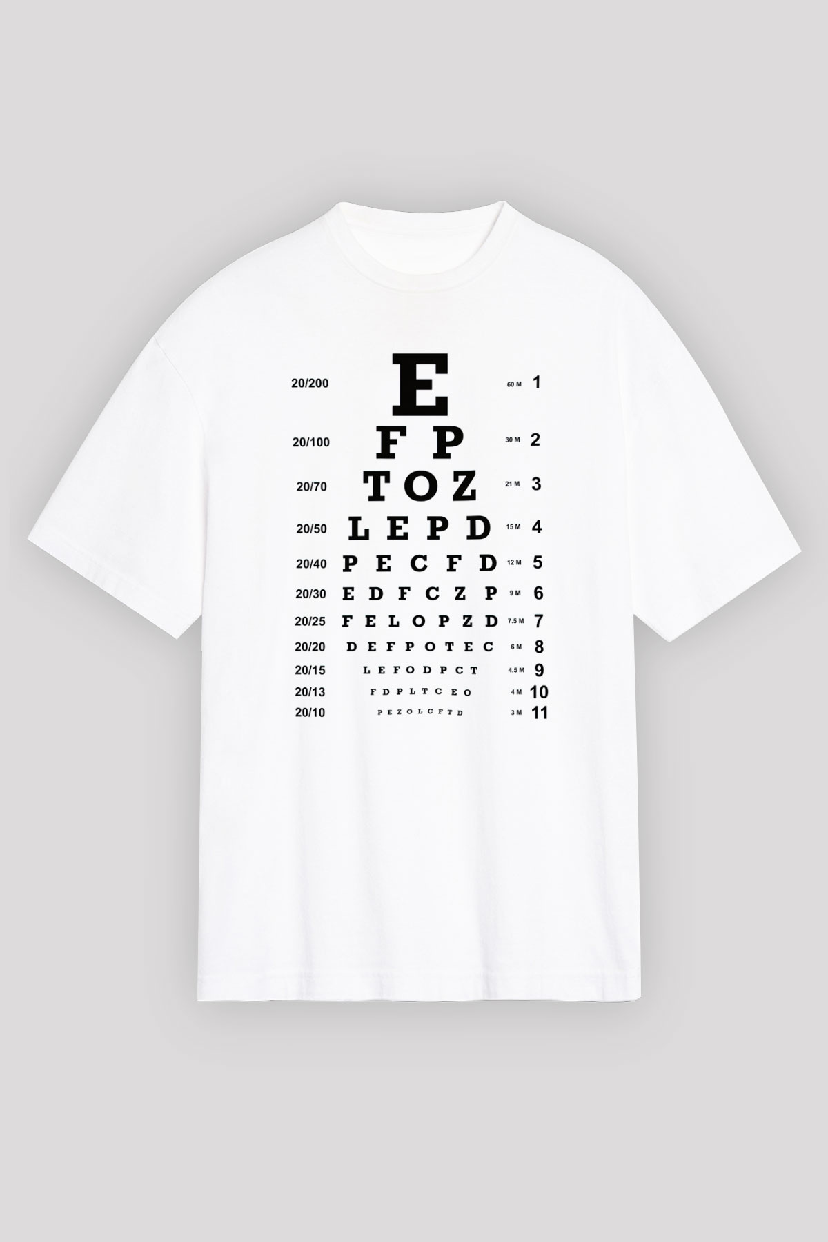 Göz doktoru Beyaz Unisex Tişört T-Shirt - TişörtFabrikası