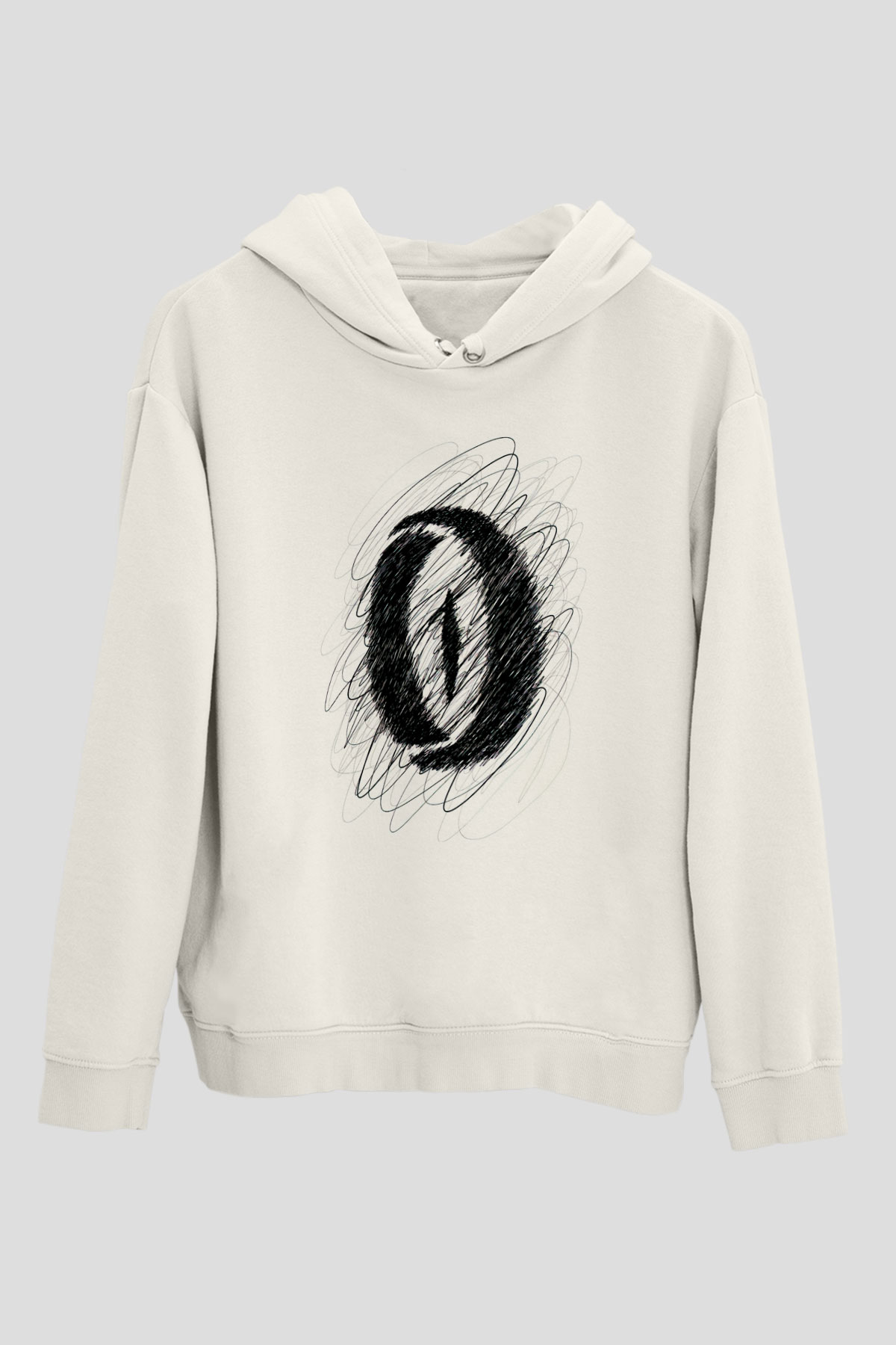 GözBeyaz  Unisex Hoodie