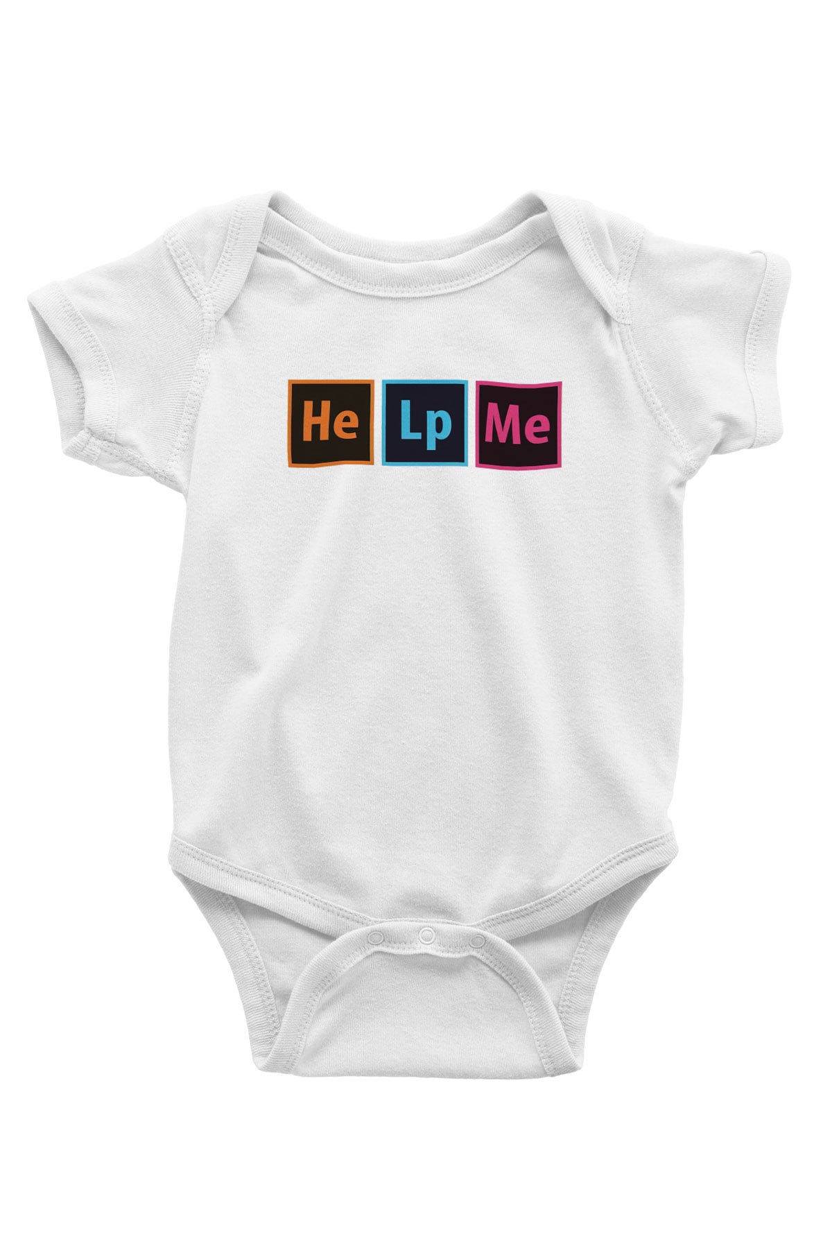Grafiker Beyaz Bebek Body - Zıbın