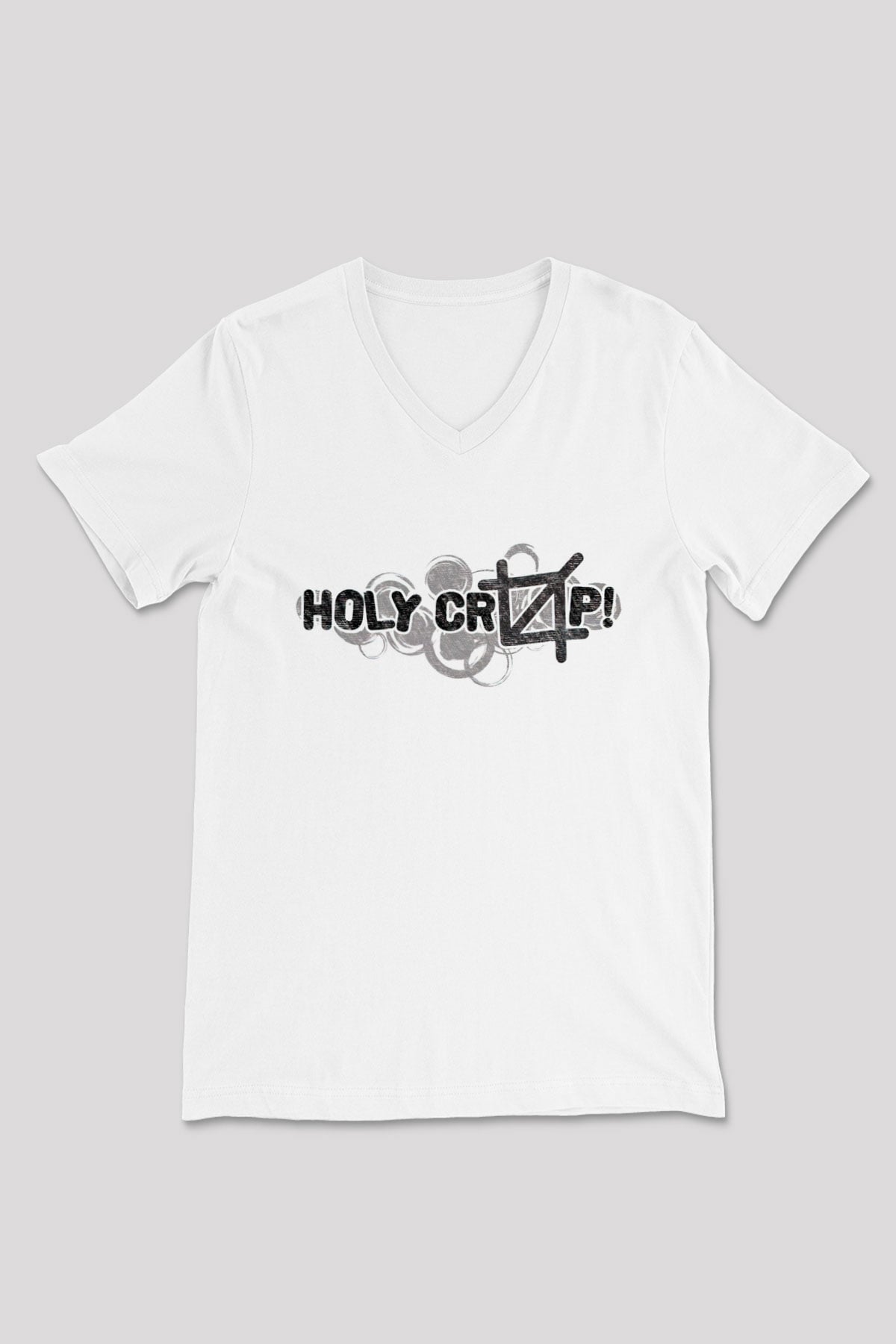 Grafiker Beyaz Unisex V Yaka Tişört