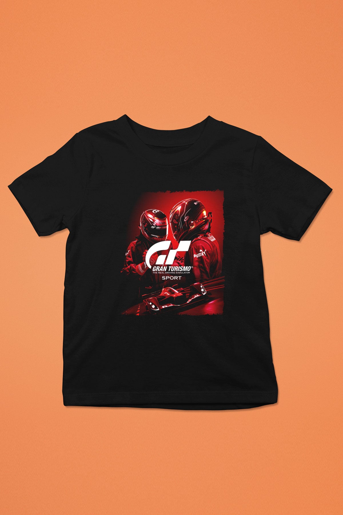 Gran Turismo Siyah Unisex Çocuk Tişört