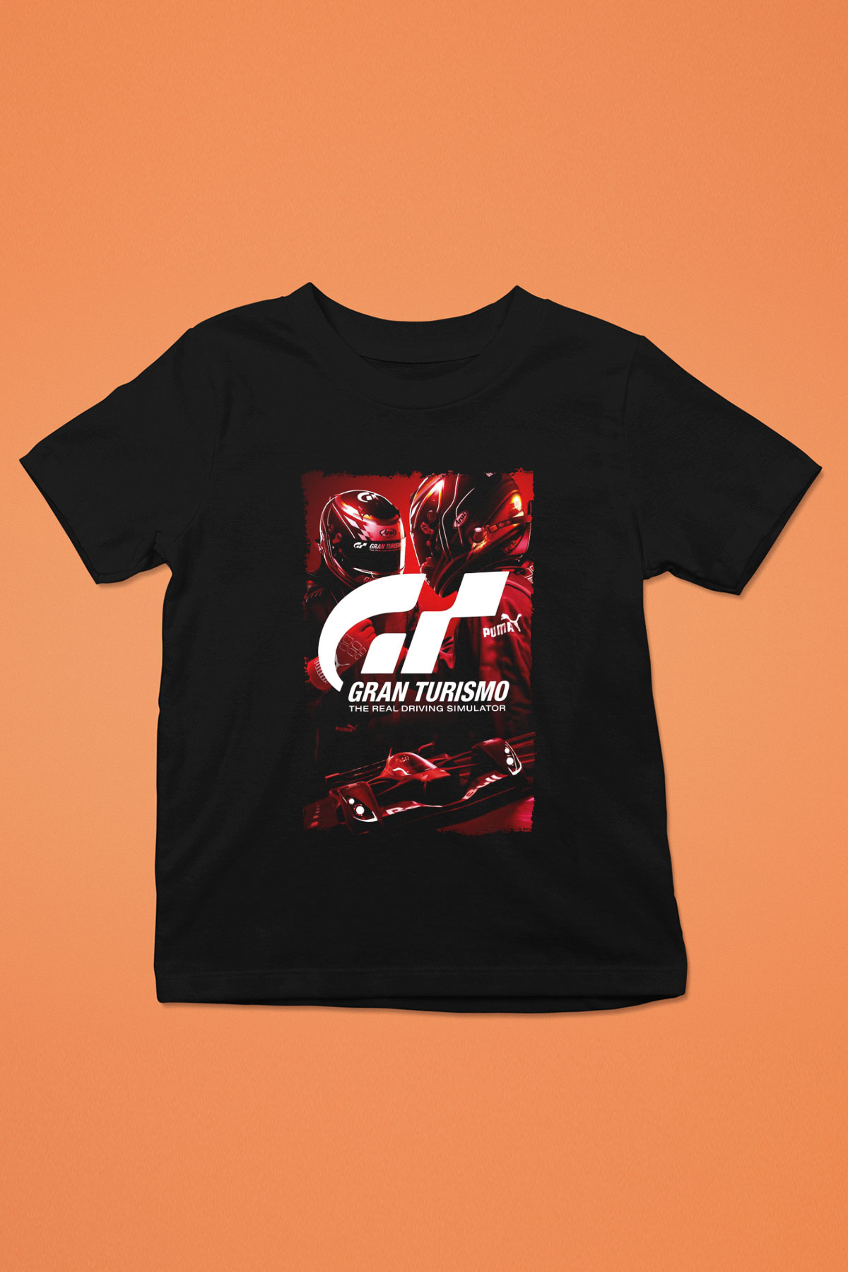 Gran Turismo Siyah Unisex Çocuk Tişört