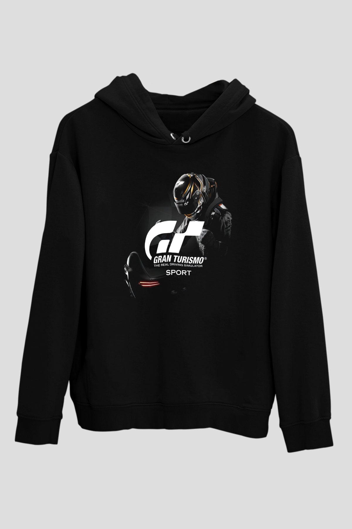 Gran Turismo Siyah Unisex Hoodie