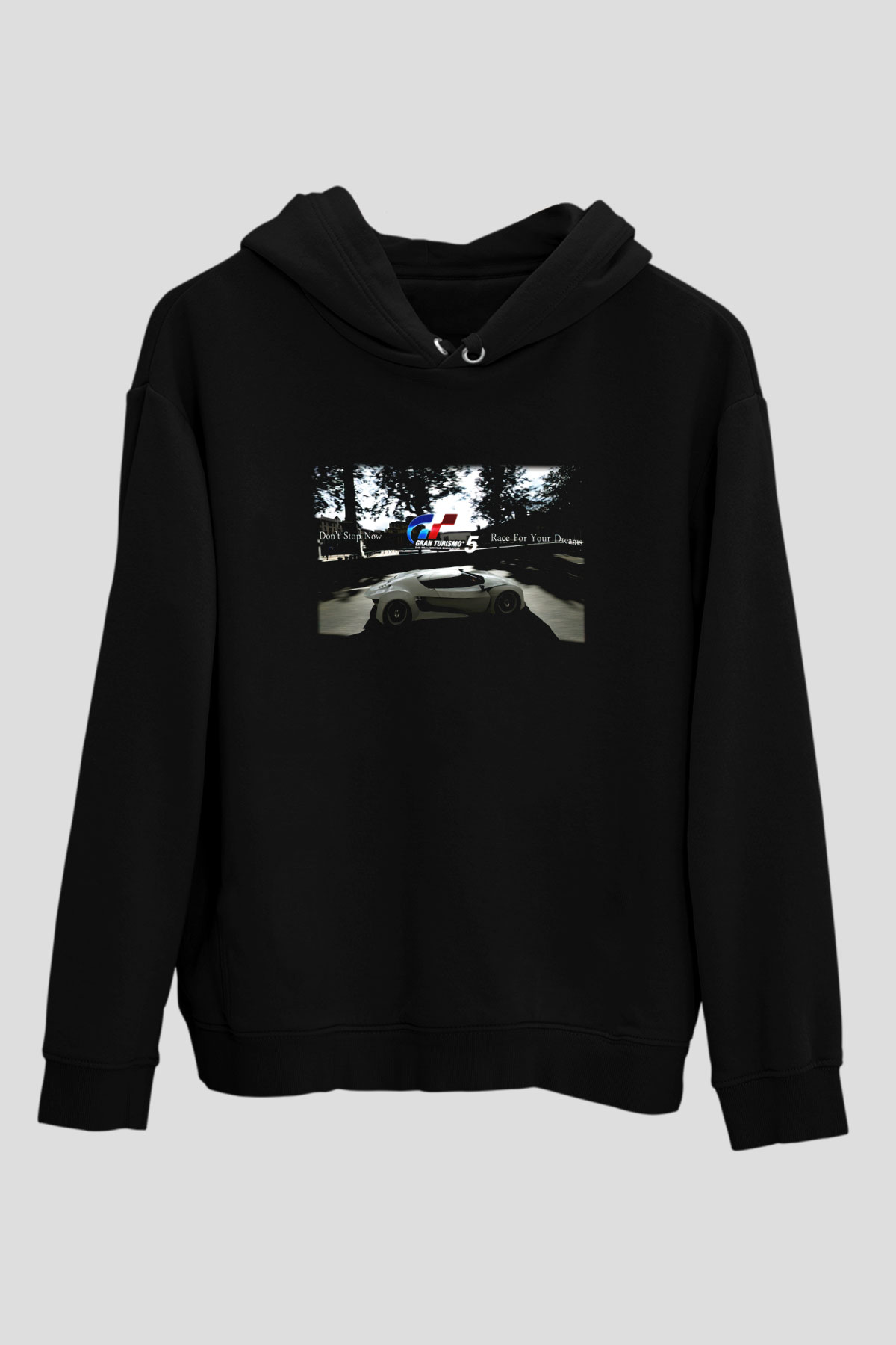 Gran Turismo Siyah Unisex Hoodie