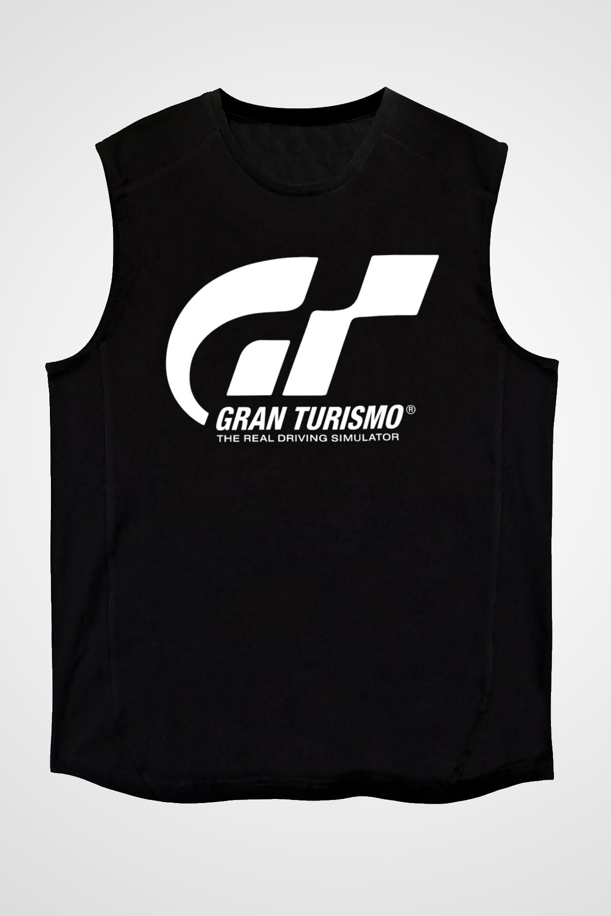 Gran Turismo Siyah Unisex Kolsuz Tişört