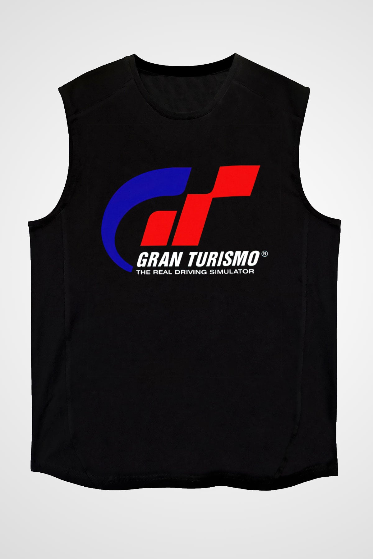 Gran Turismo Siyah Unisex Kolsuz Tişört