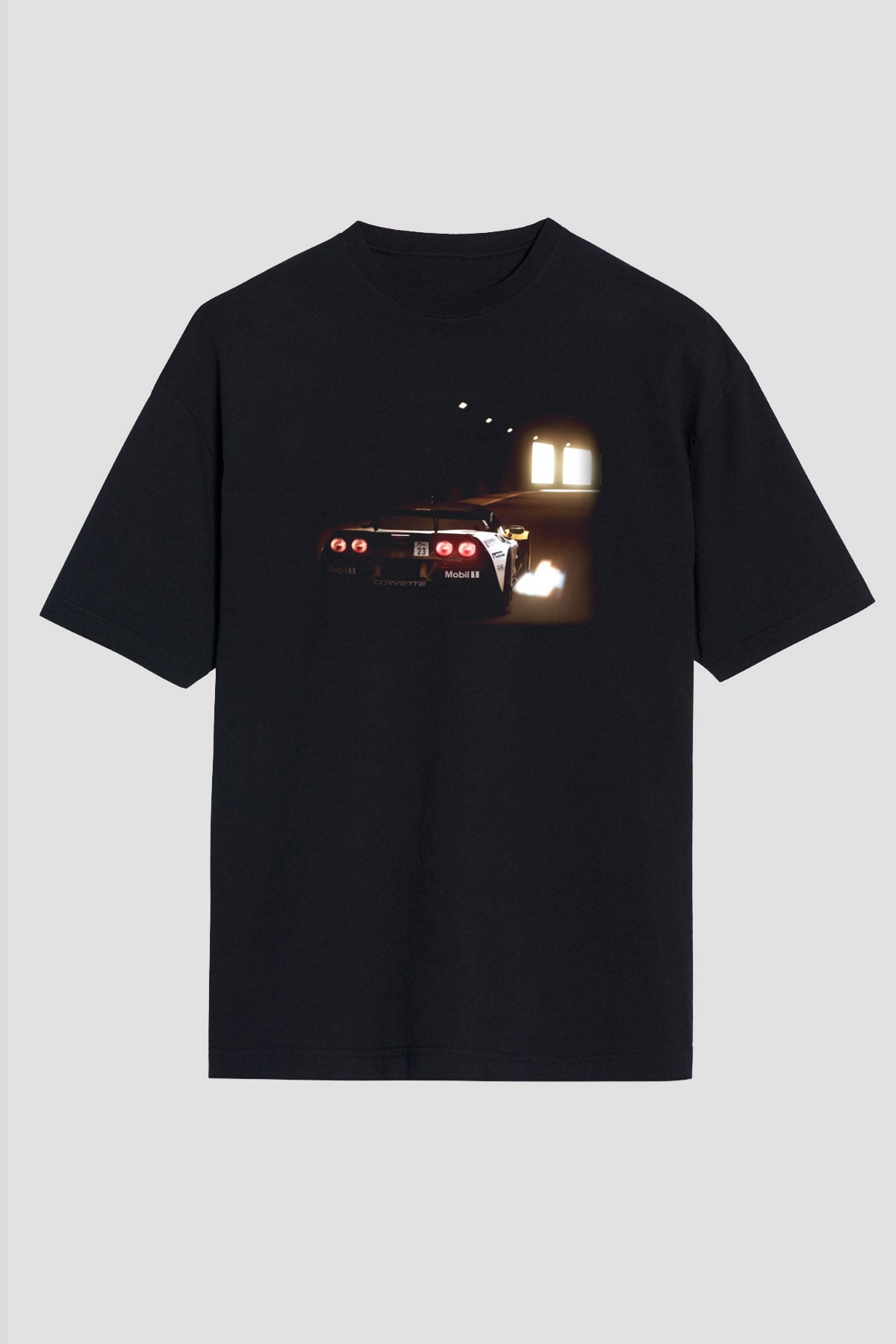 Gran Turismo Siyah Unisex Oversize Tişört T-Shirt
