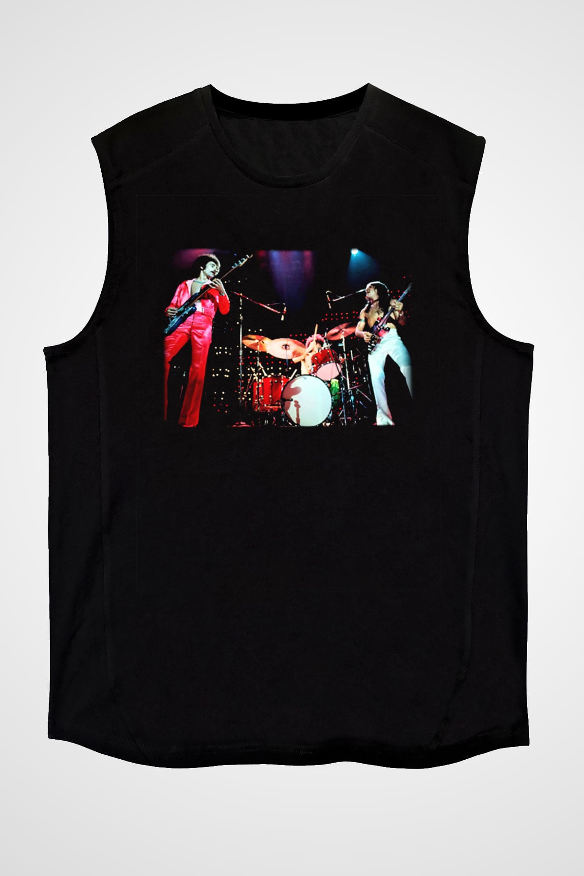Grand Funk Railroad Siyah Unisex Kolsuz Tişört