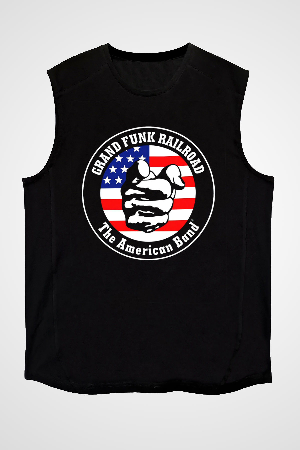 Grand Funk Railroad Siyah Unisex Kolsuz Tişört