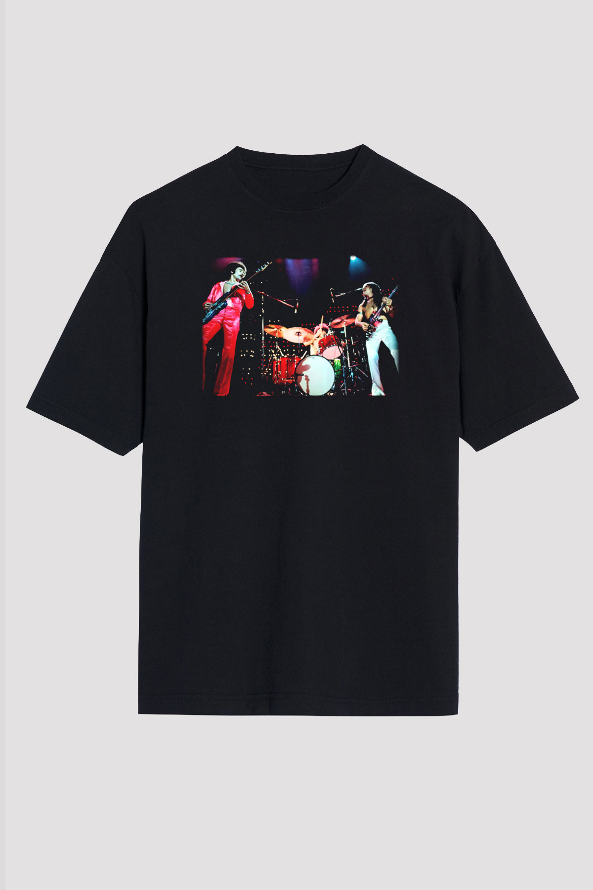 Grand Funk Railroad Siyah Unisex Oversize Tişört T-Shirt