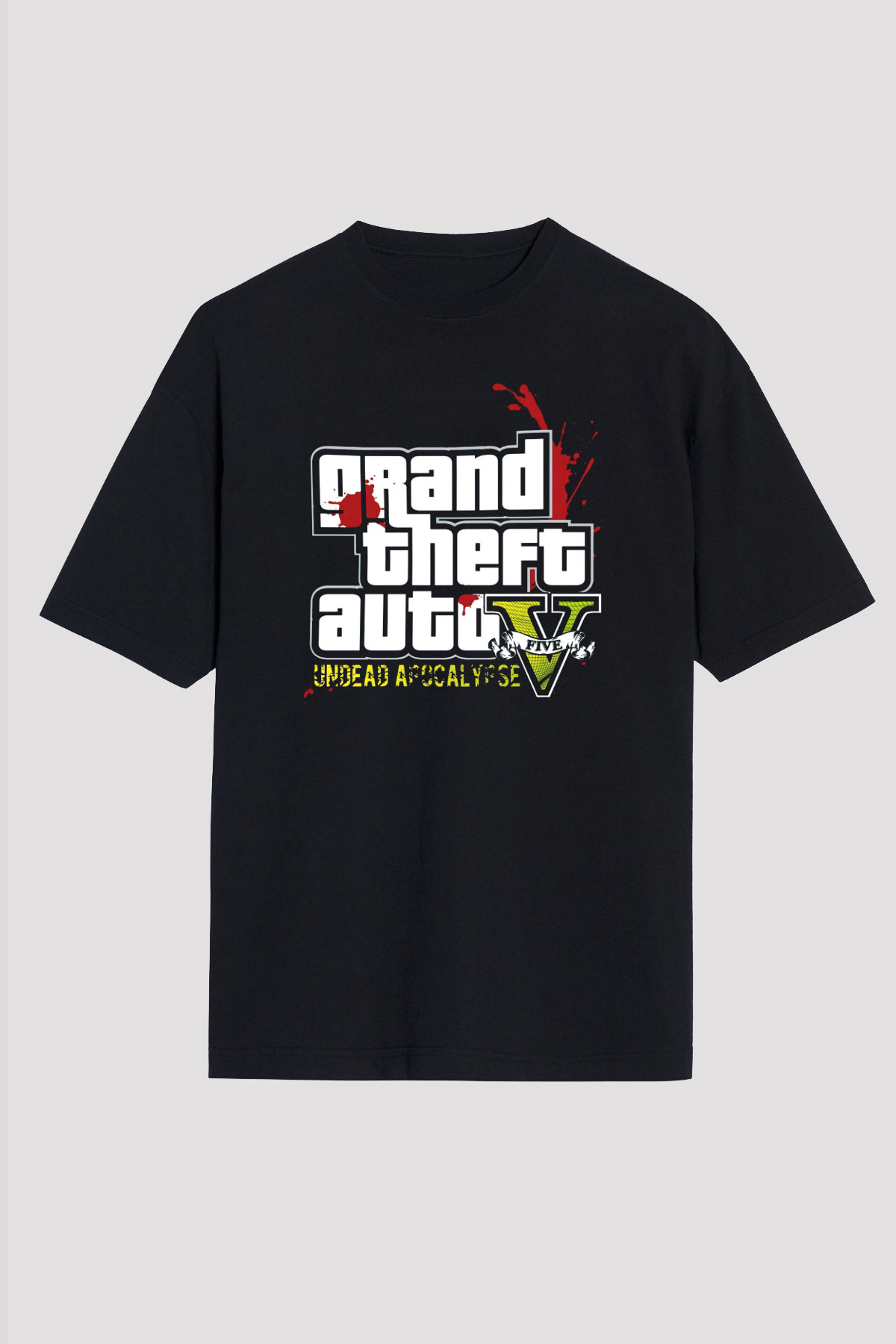 Grand Theft Auto Beyaz Unisex Tişört T-Shirt
