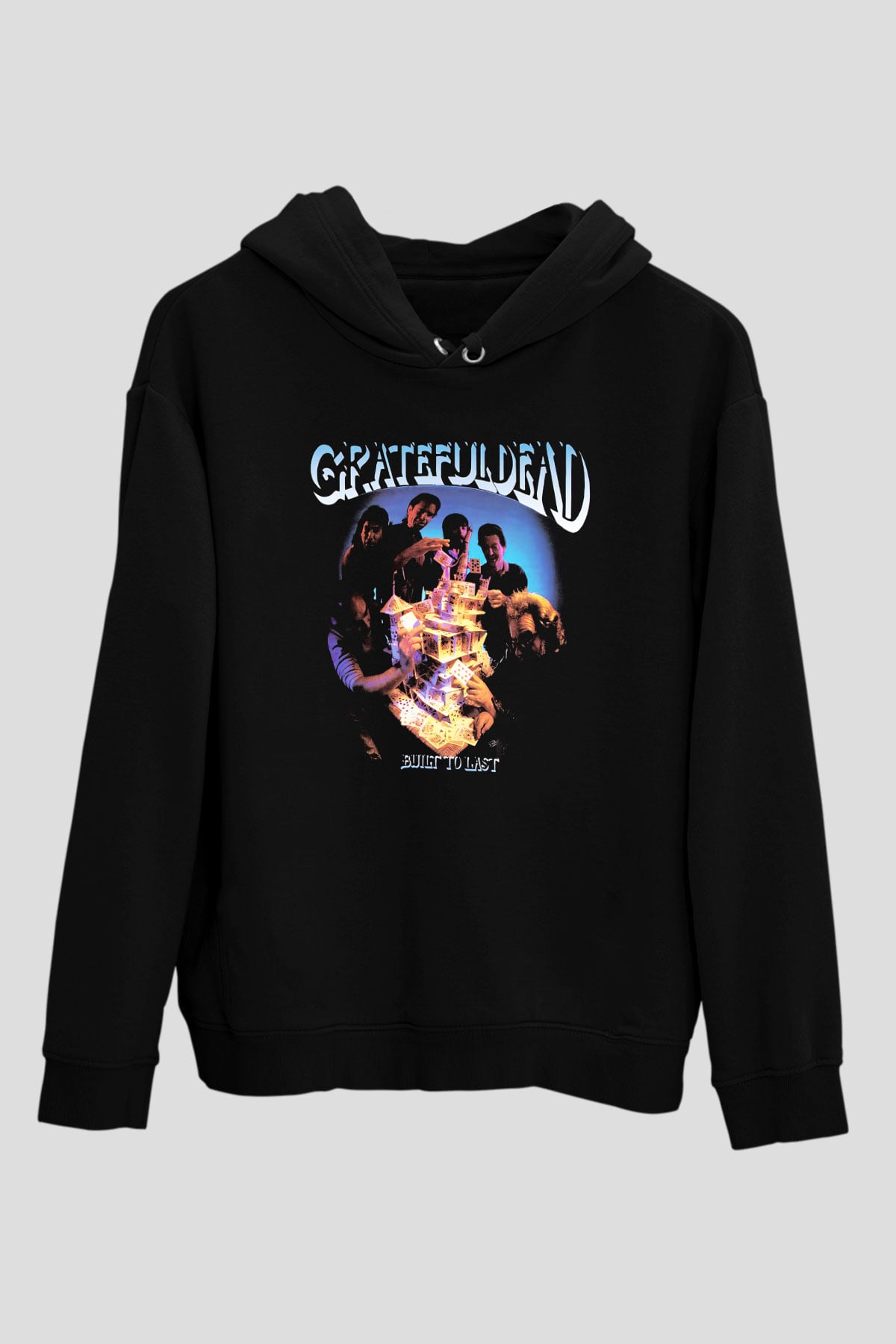 Grateful Dead Siyah Unisex Hoodie