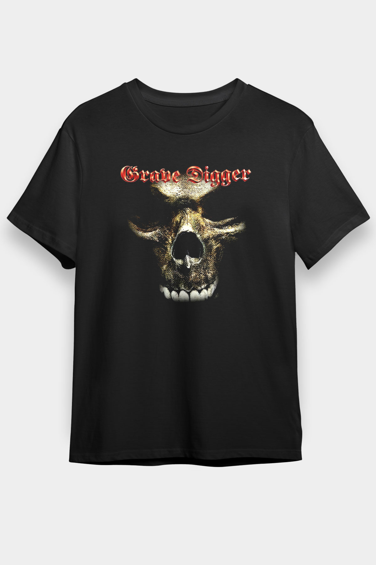 Grave Digger Black Unisex Tee - STREETWEAR