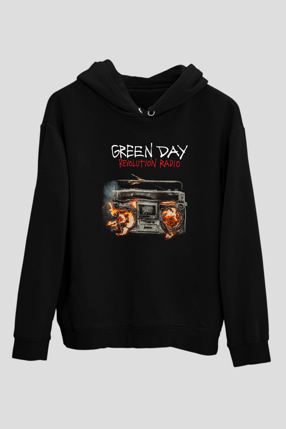 Green Day Siyah Unisex Hoodie