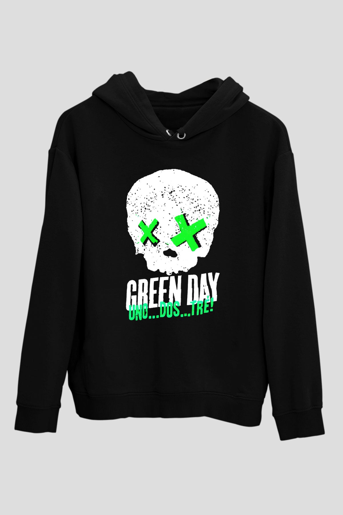 Green Day Siyah Unisex Hoodie