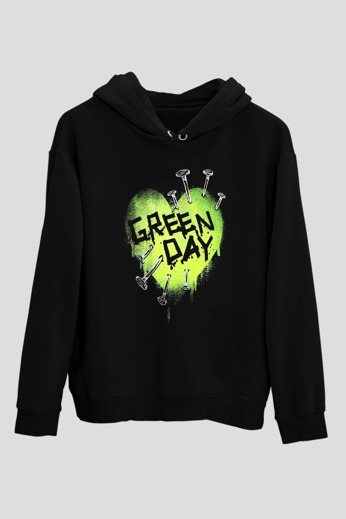 Green Day Siyah Unisex Hoodie