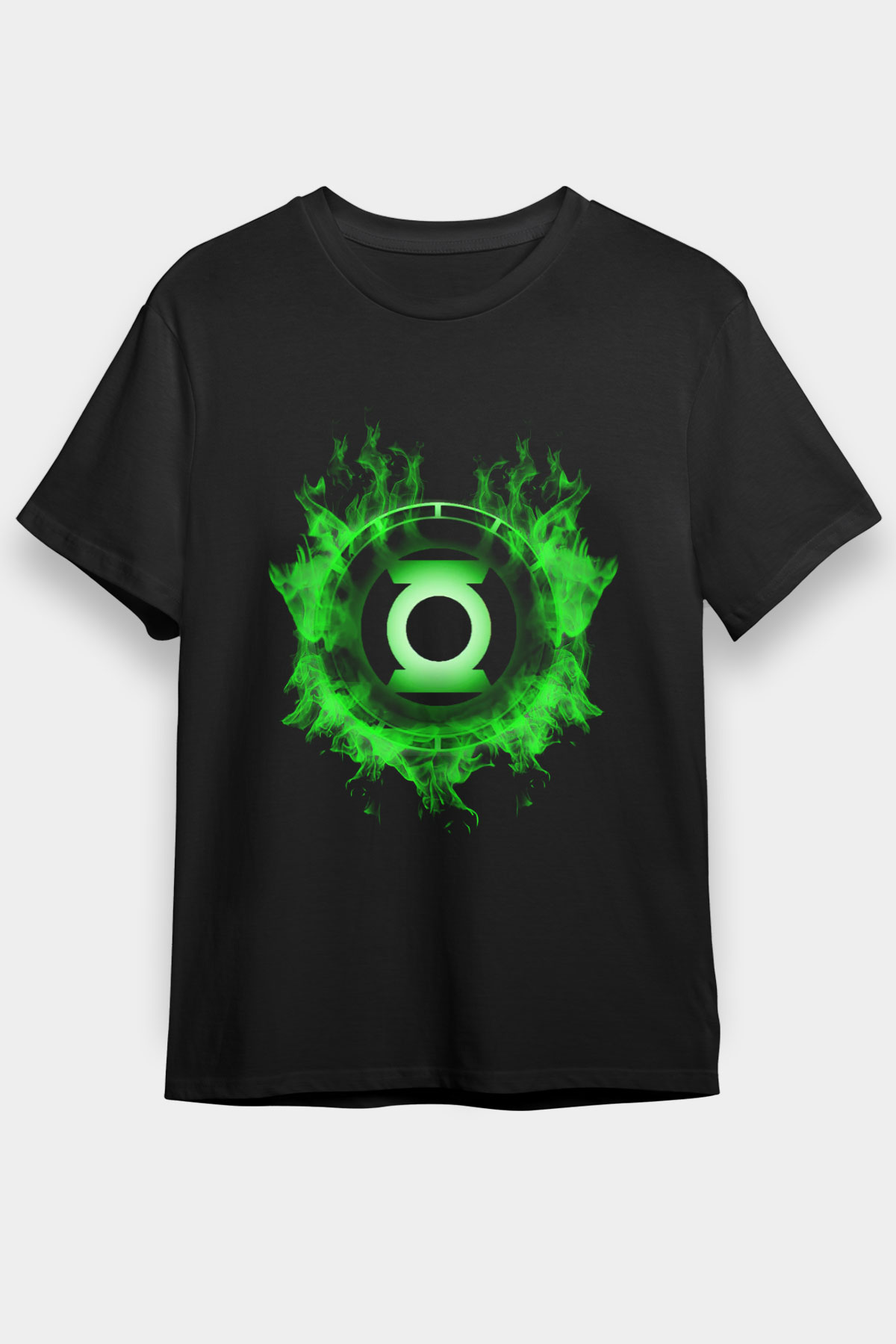 Green Lantern Siyah Unisex Graphic Tee - STREETWEAR