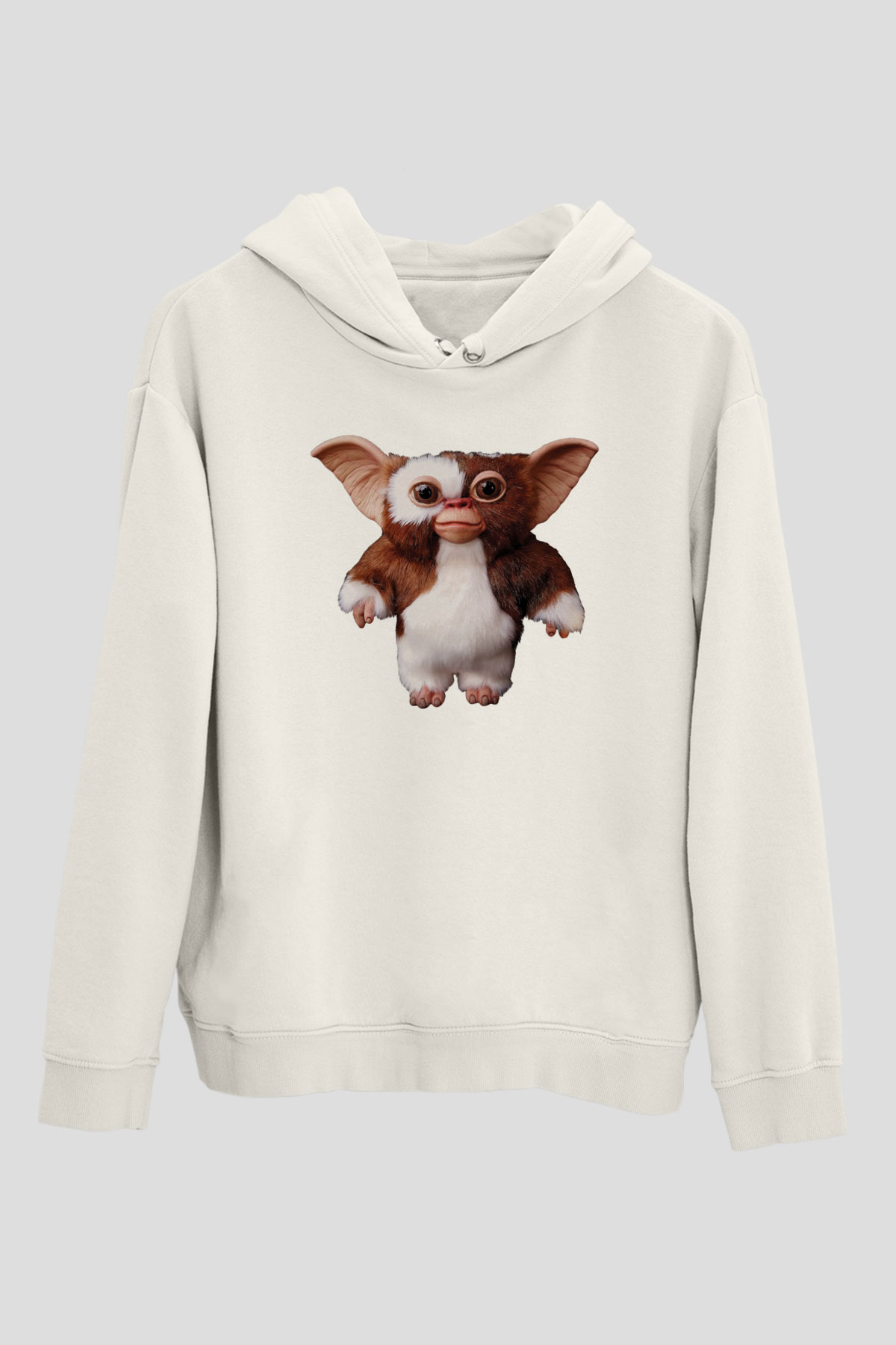 Gremlins Beyaz Unisex Hoodie