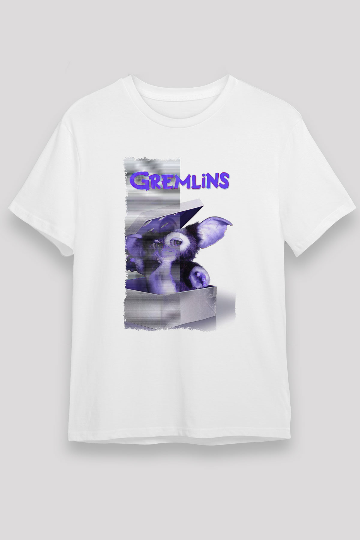 Gremlins Beyaz Unisex Tişört T-Shirt
