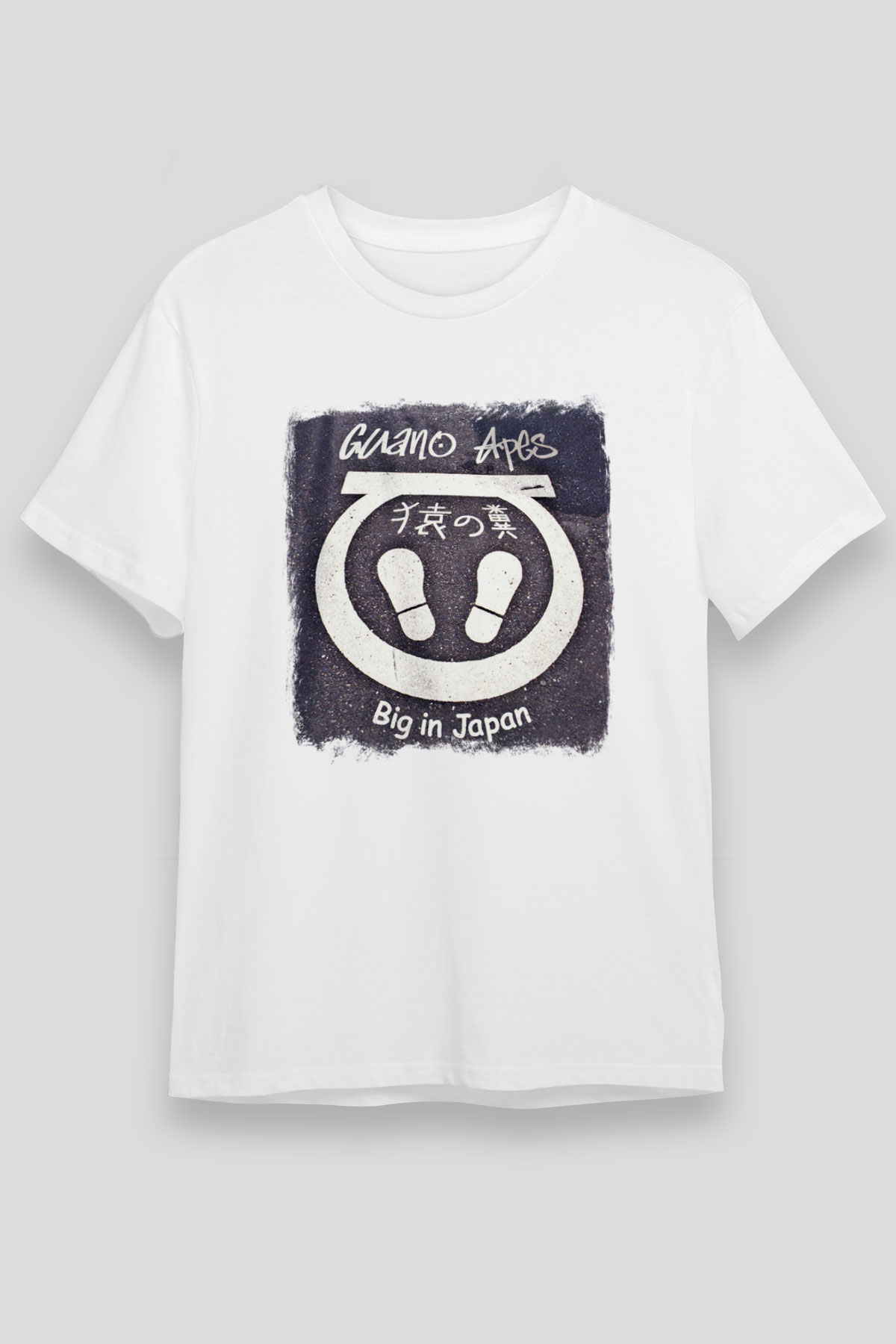 Guano Apes Baskılı Unisex Beyaz Tişört