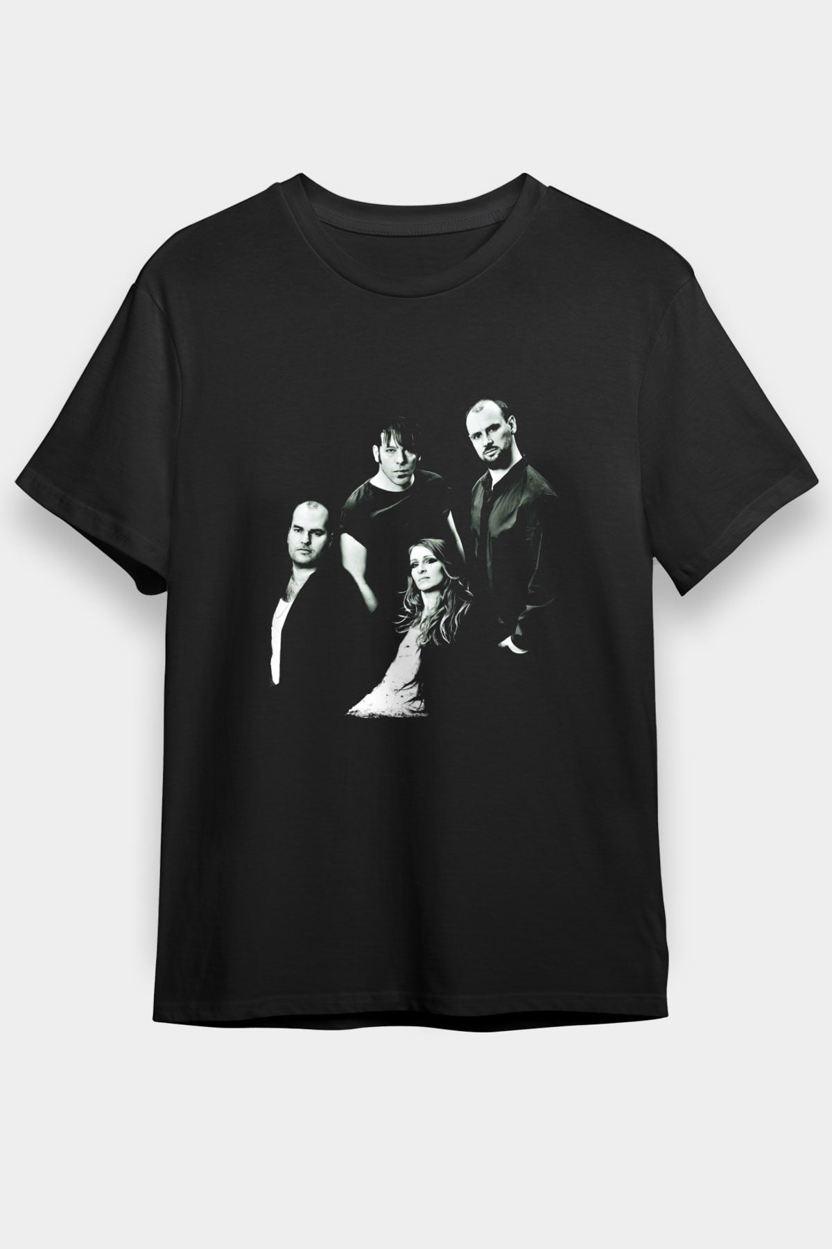 Guano Apes Baskılı Unisex Siyah Tişört