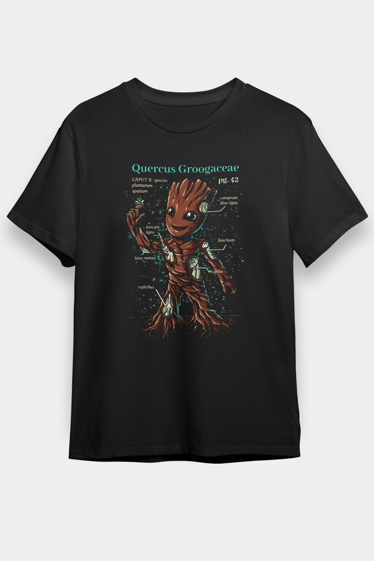 Guardians of the Galaxy Siyah Unisex Graphic Tee - STREETWEAR