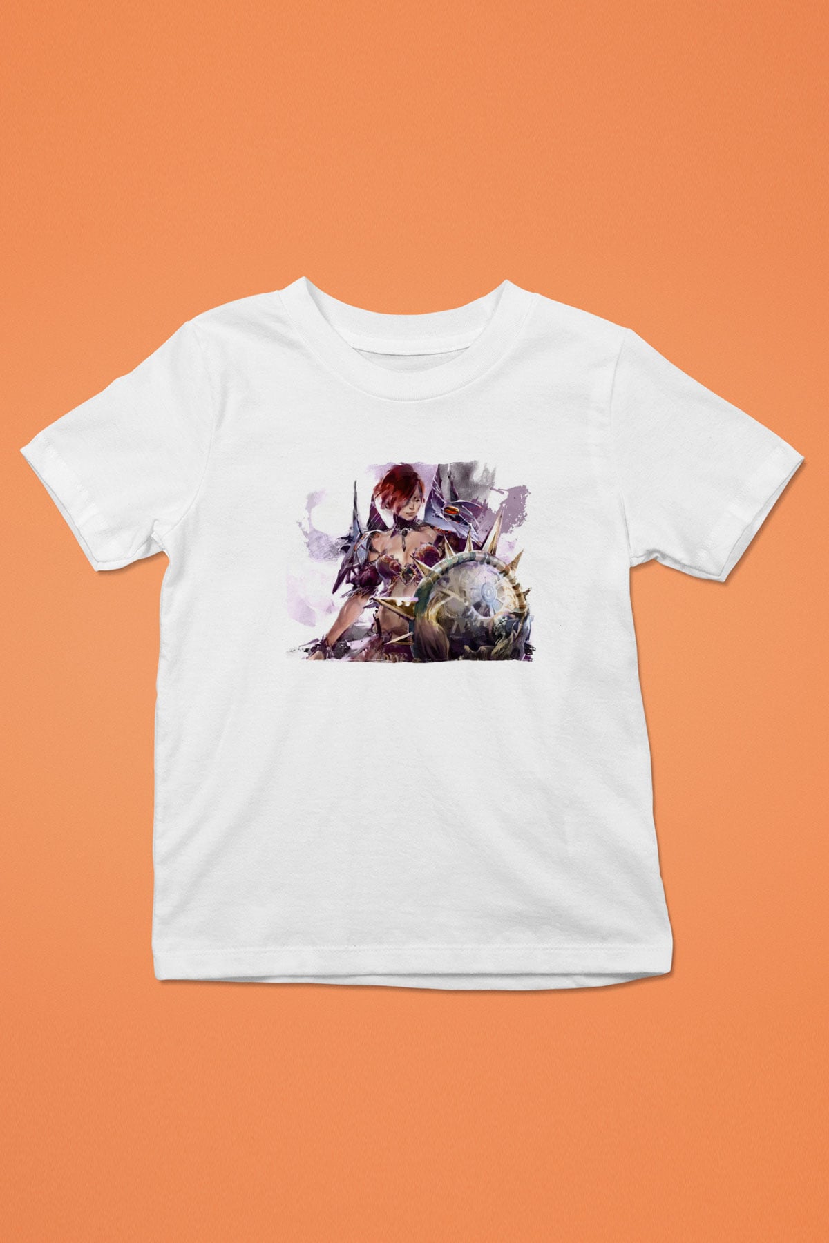 Guild Wars Beyaz Unisex Çocuk Tişört