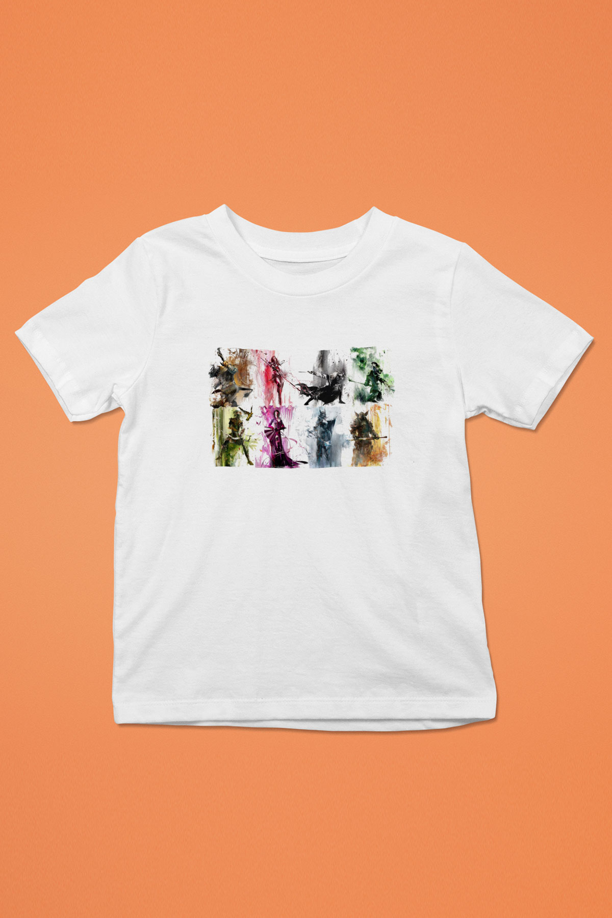 Guild Wars Beyaz Unisex Çocuk Tişört