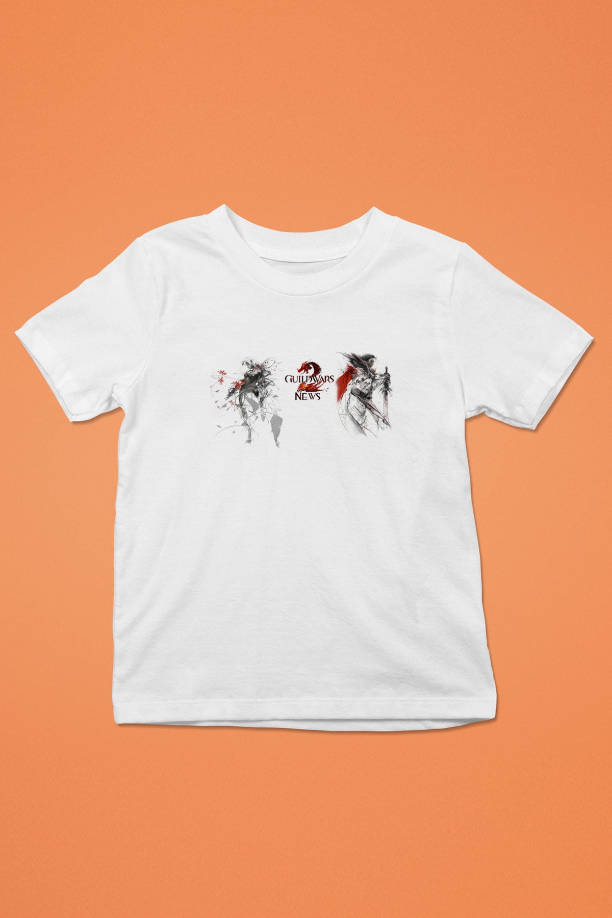 Guild Wars Beyaz Unisex Çocuk Tişört
