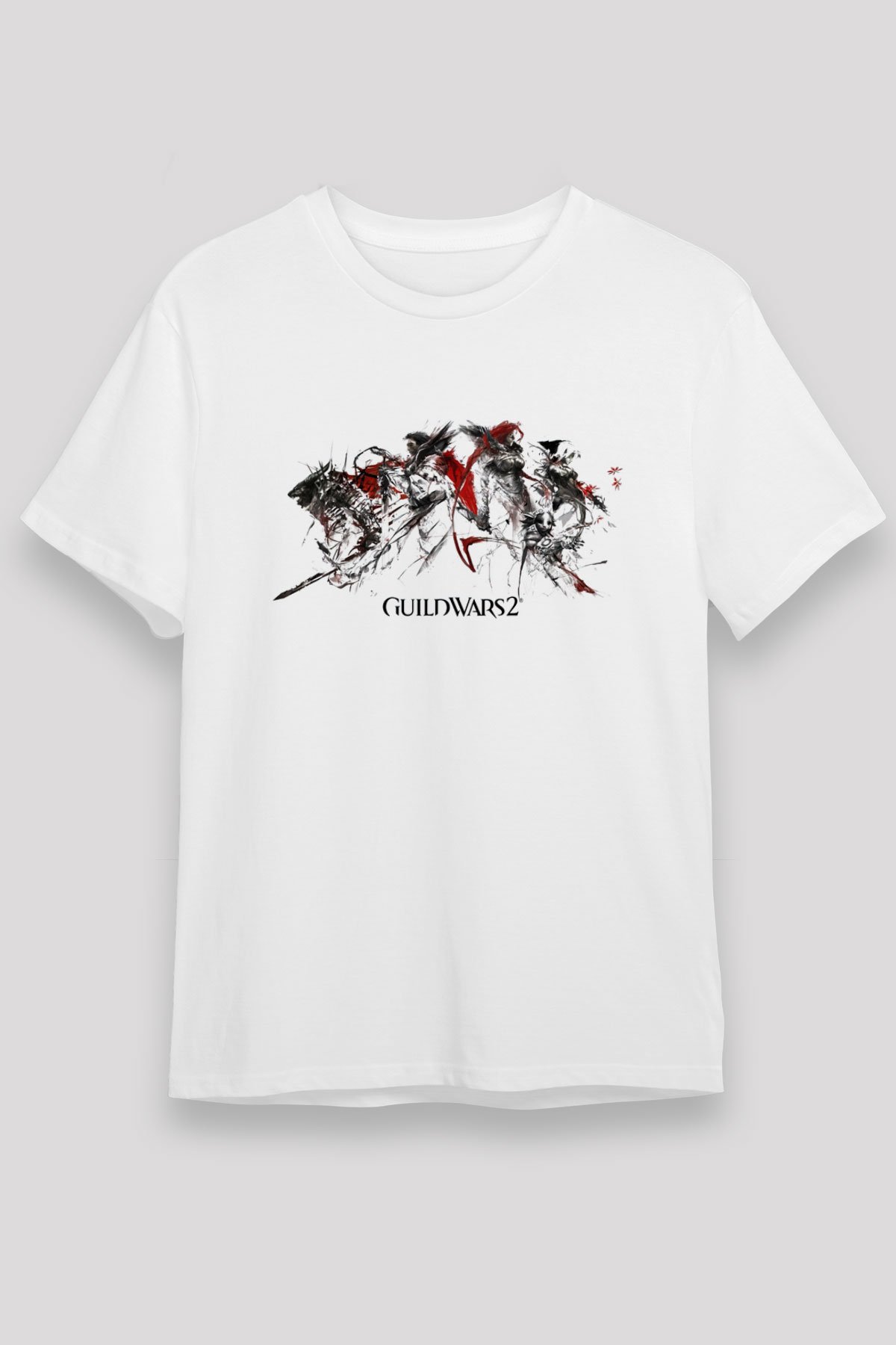 Guild Wars White Unisex Graphic Tee - STREETWEAR