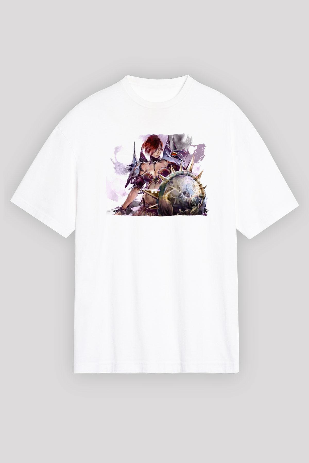 Guild Wars Beyaz Unisex Tişört T-Shirt