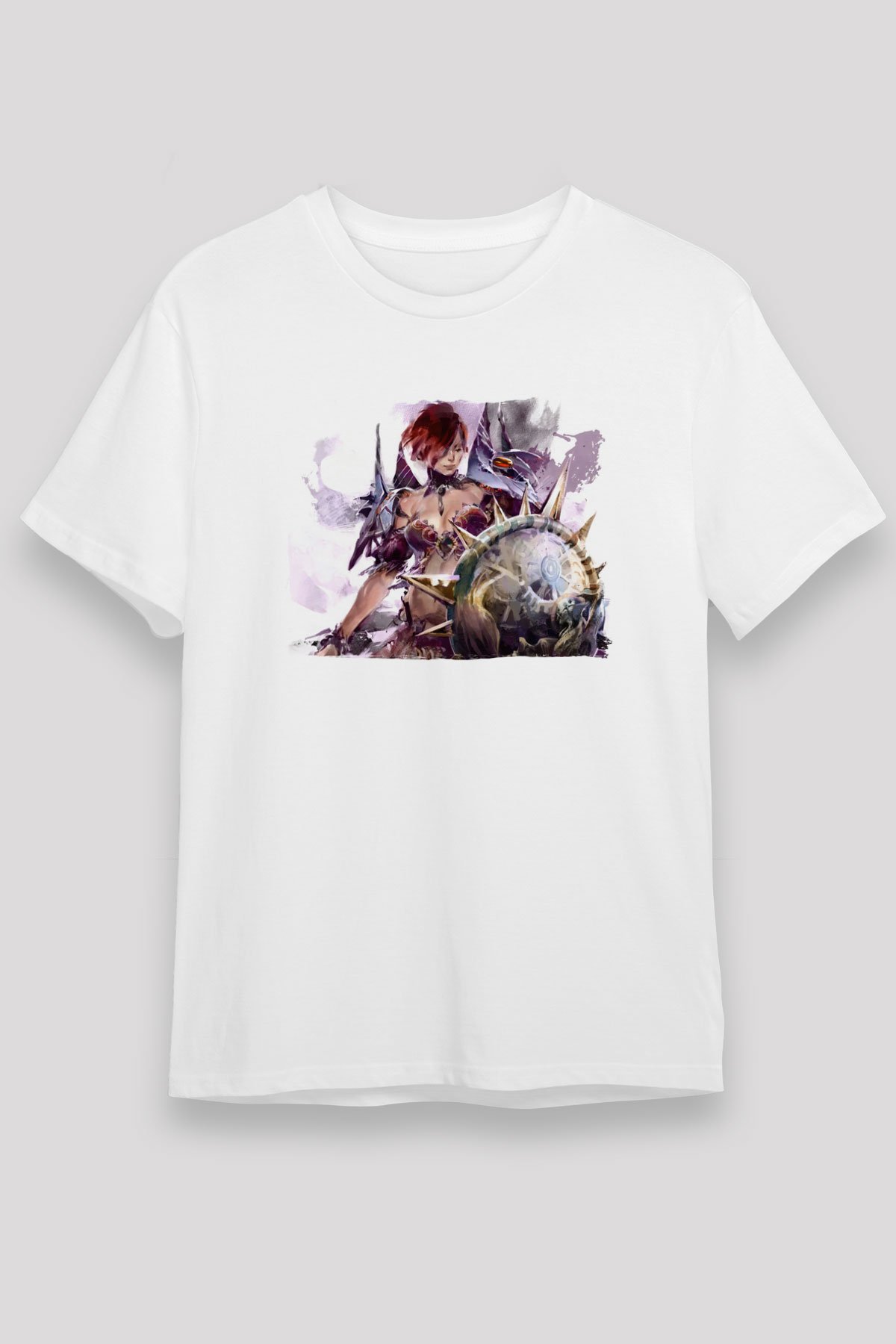 Guild Wars White Unisex Graphic Tee - STREETWEAR