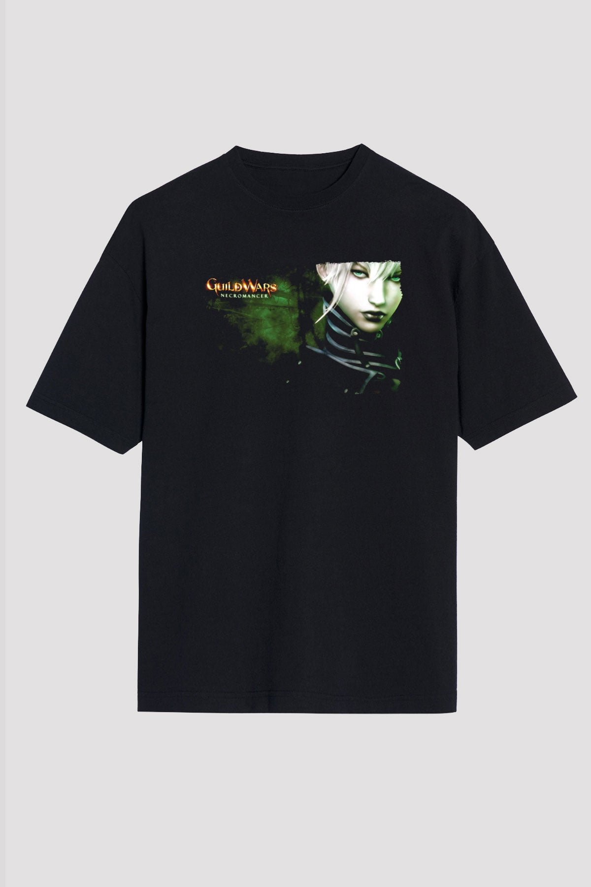 Guild Wars Siyah Unisex Tişört T-Shirt