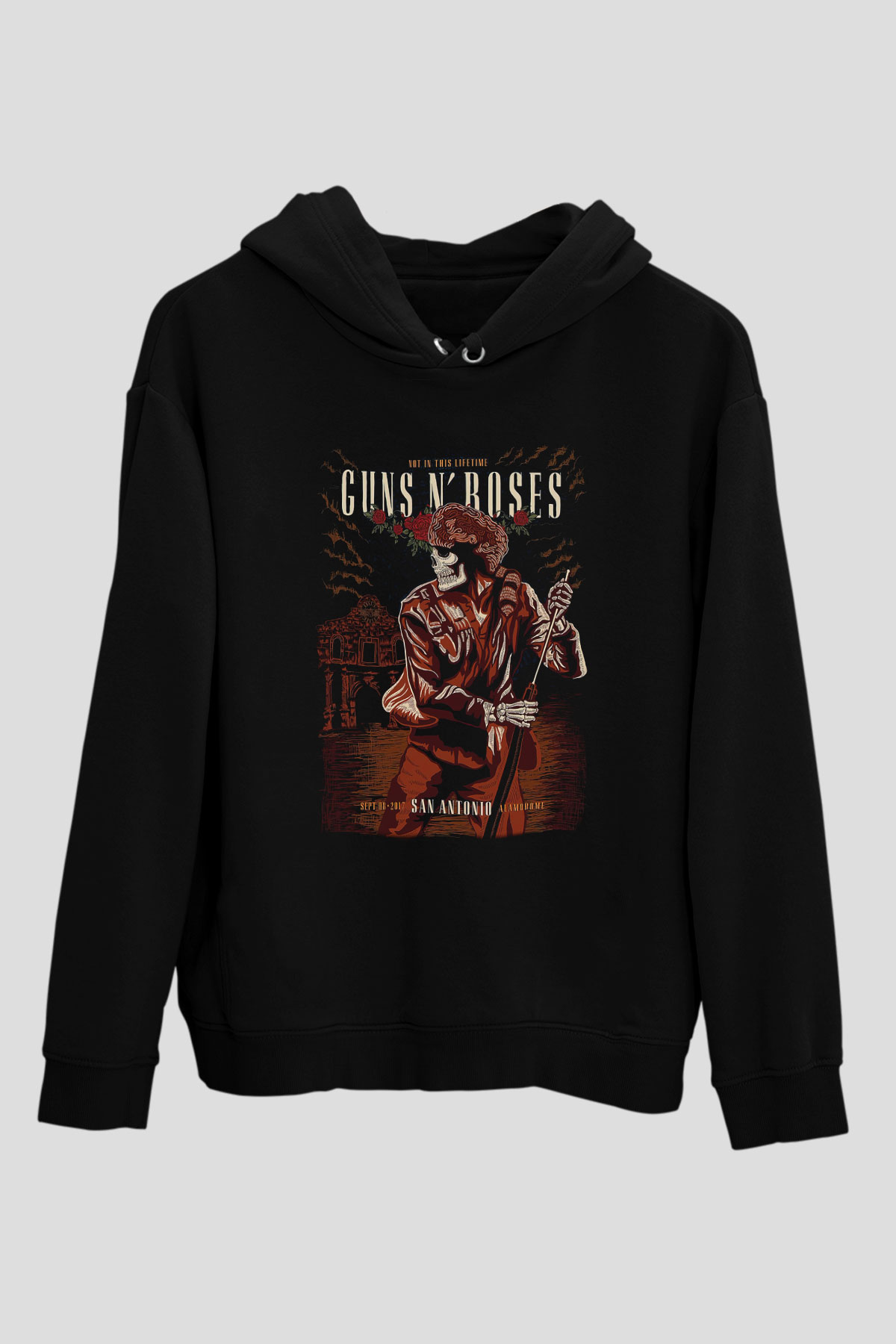 Guns N’ Roses Siyah Unisex Hoodie