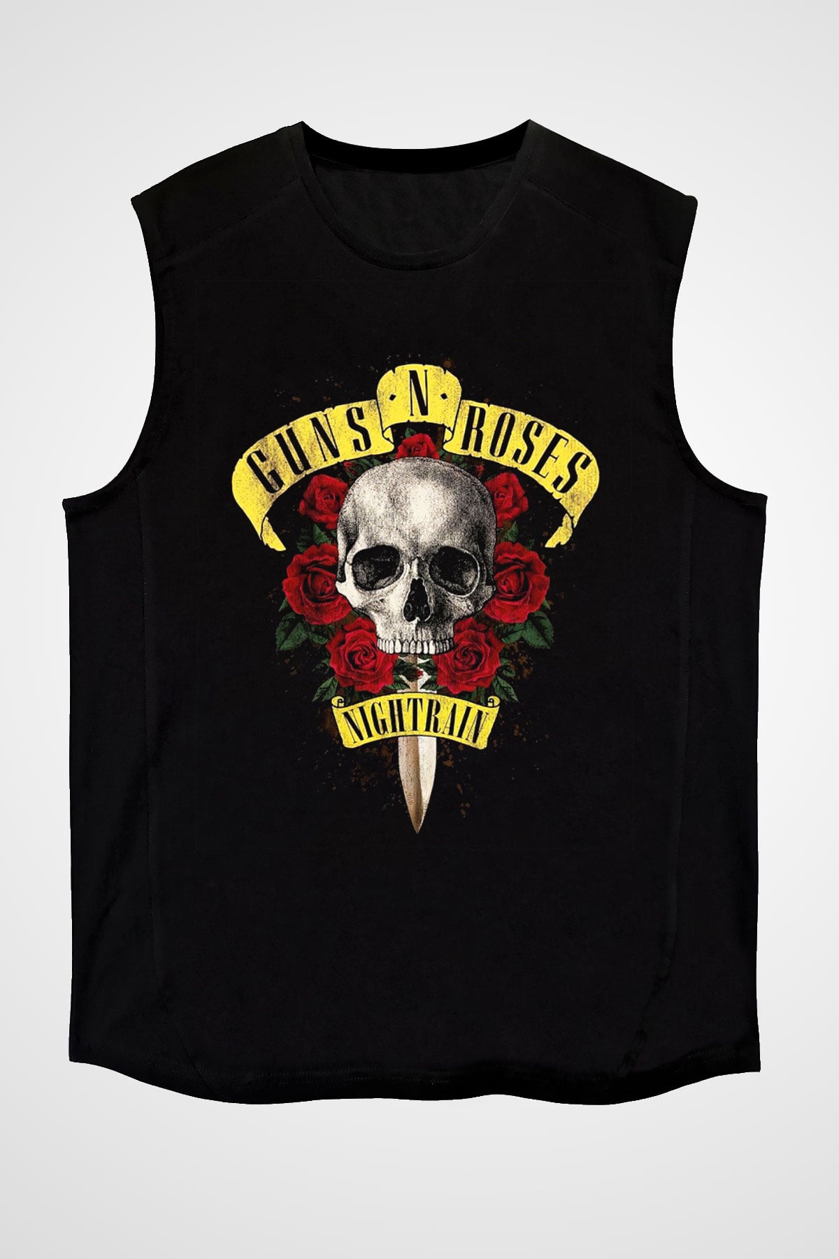 Guns N’ Roses Siyah Unisex Kolsuz Tişört