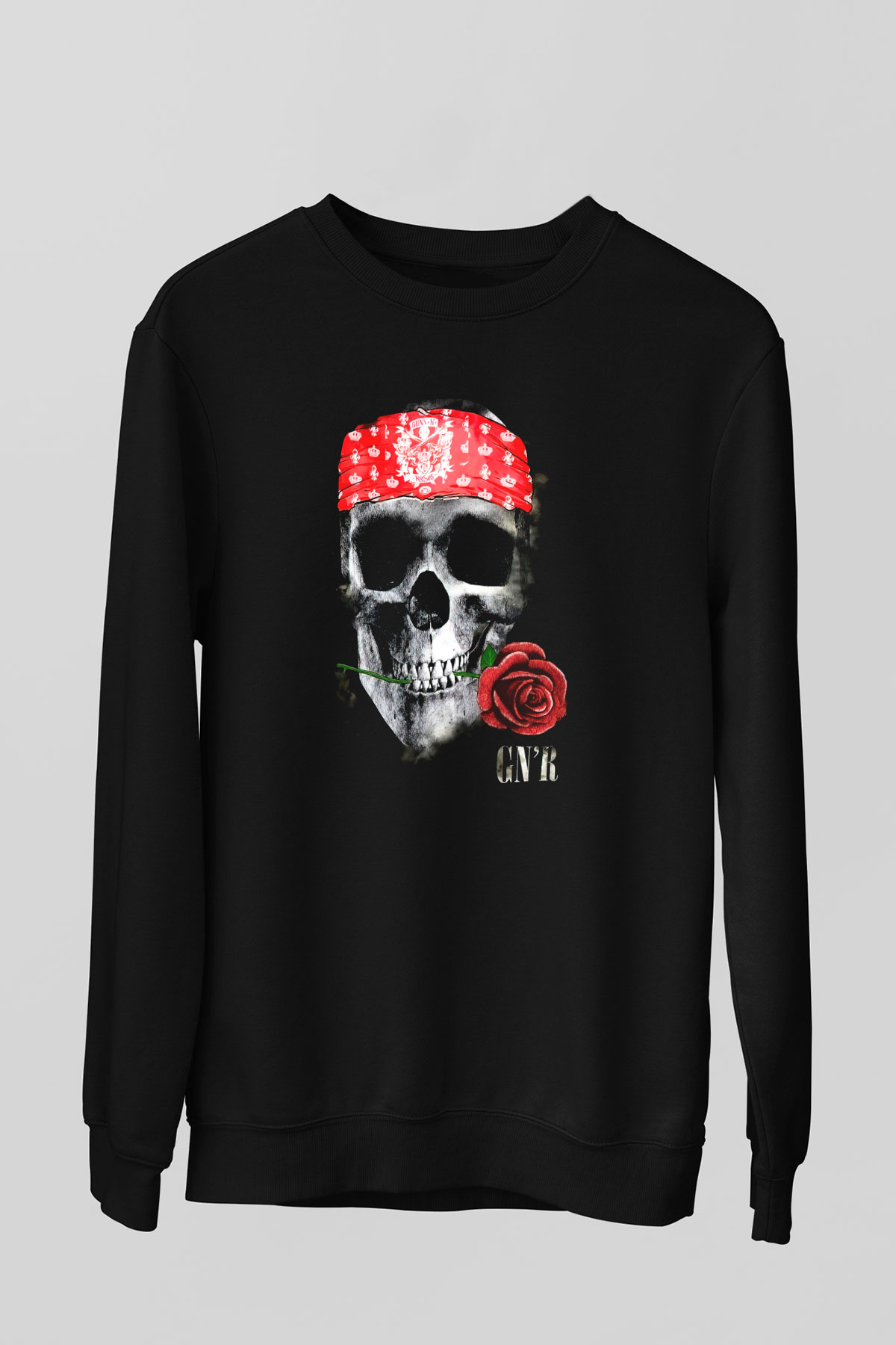 Guns N’ Roses Siyah Unisex Sweatshirt