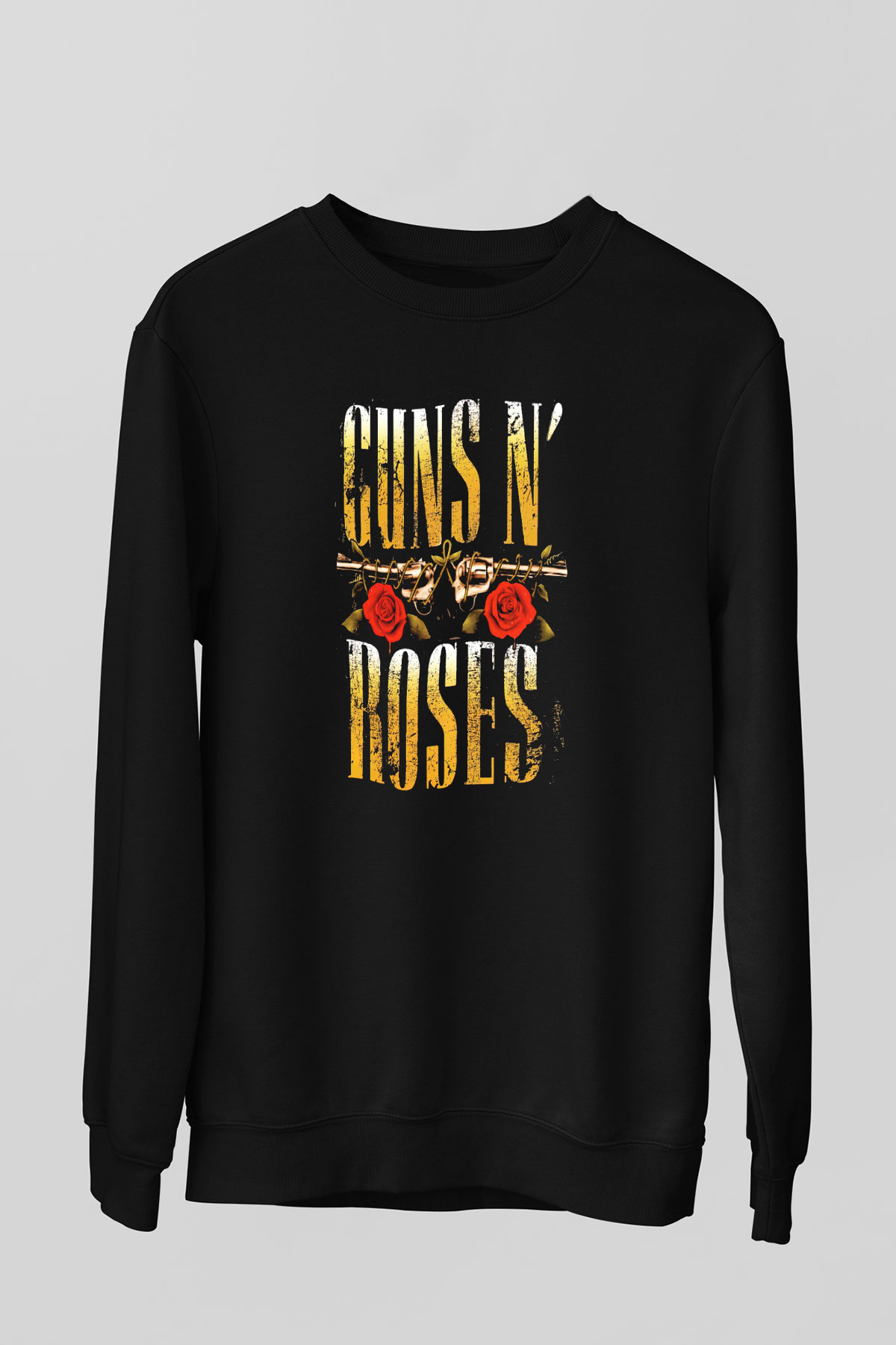 Guns N’ Roses Siyah Unisex Sweatshirt