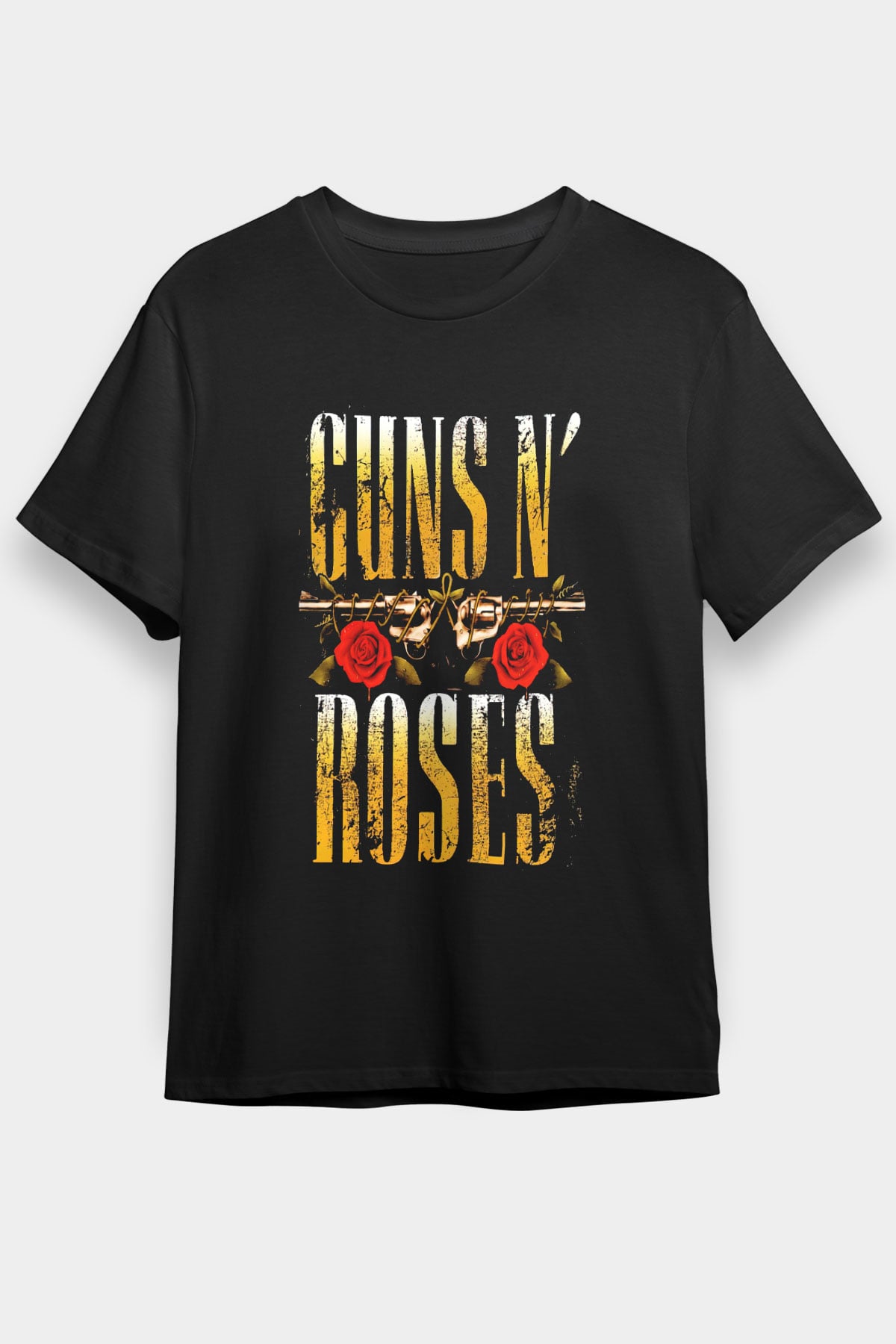 Guns N’ Roses Siyah Unisex Tişört T-Shirt - TişörtFabrikası