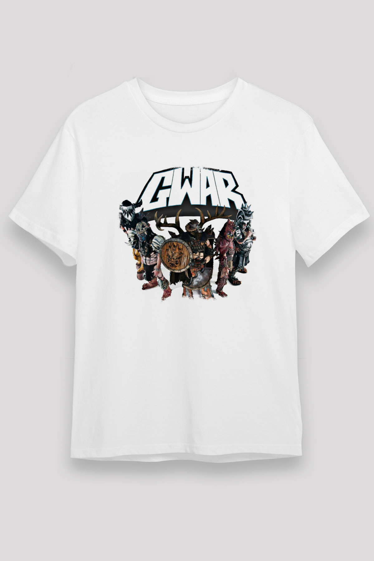 Gwar Unisex White Graphic Tee - STREETWEAR