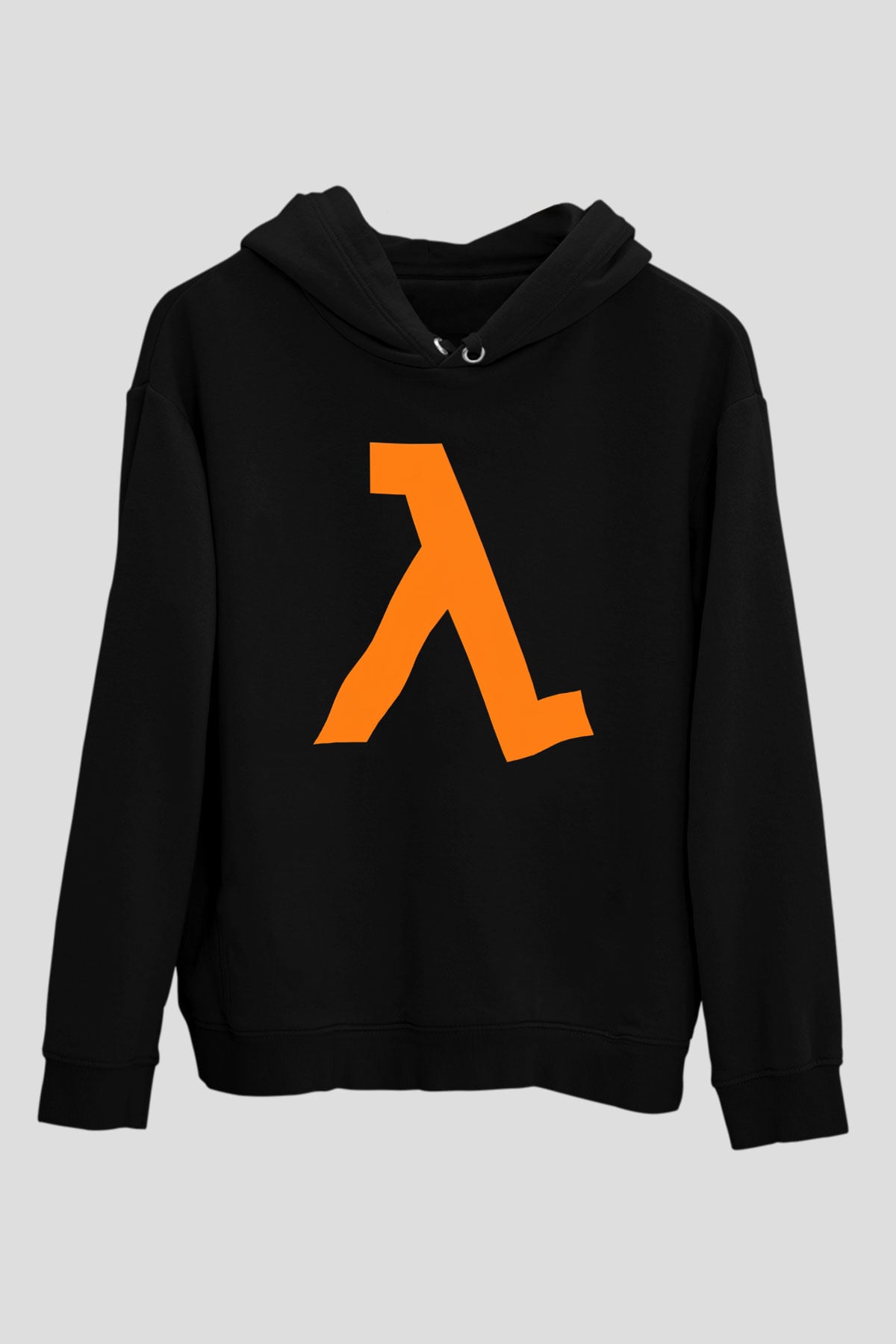 Half-Life Siyah Unisex Hoodie