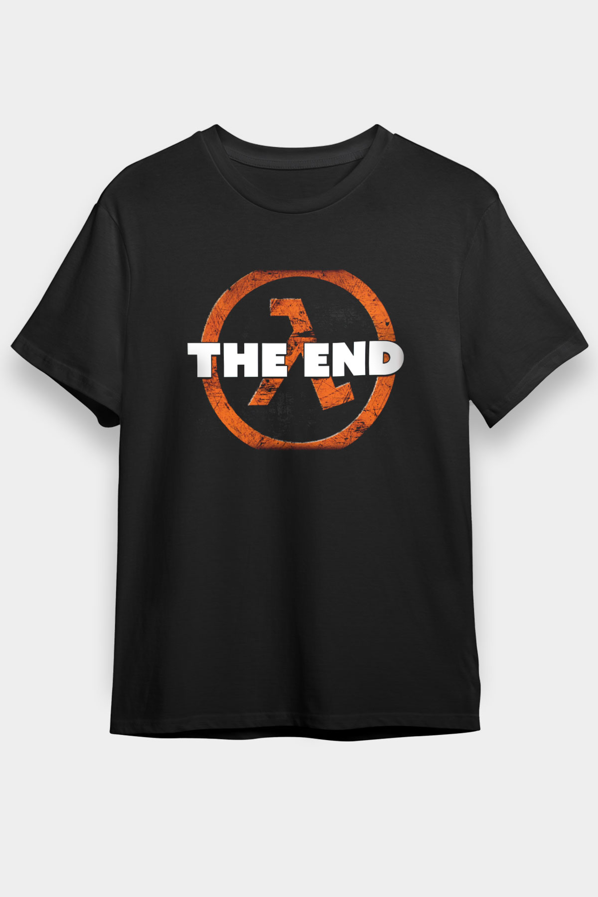 Half-Life Siyah Unisex Tişört T-Shirt