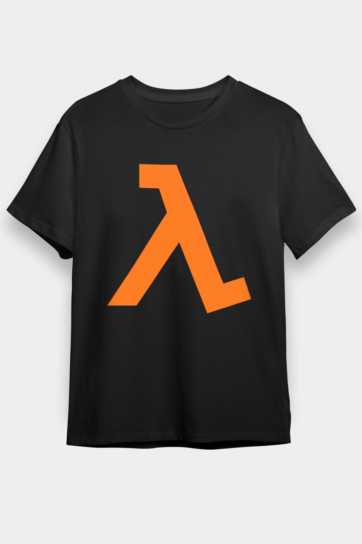 Half-Life Siyah Unisex Tişört T-Shirt