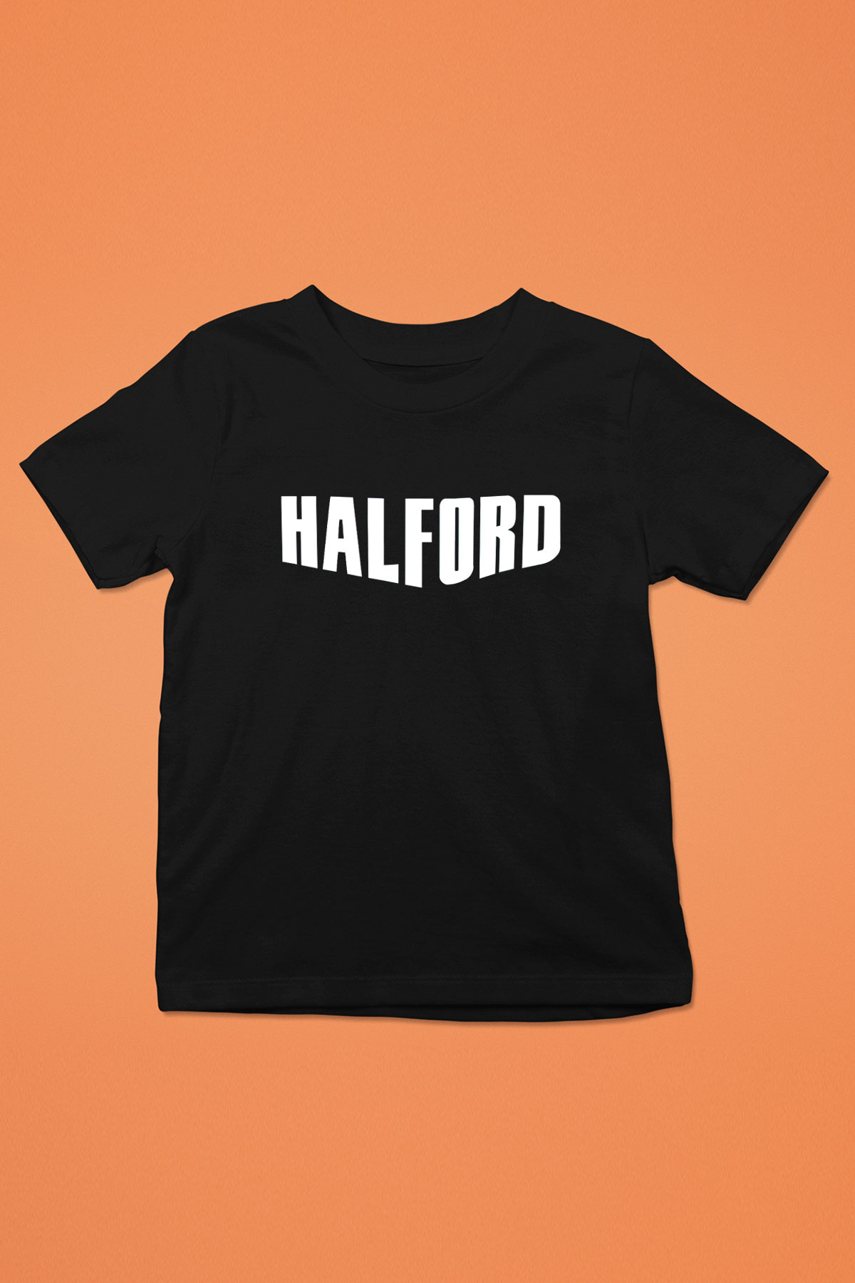 Halford Siyah Unisex Çocuk Tişört