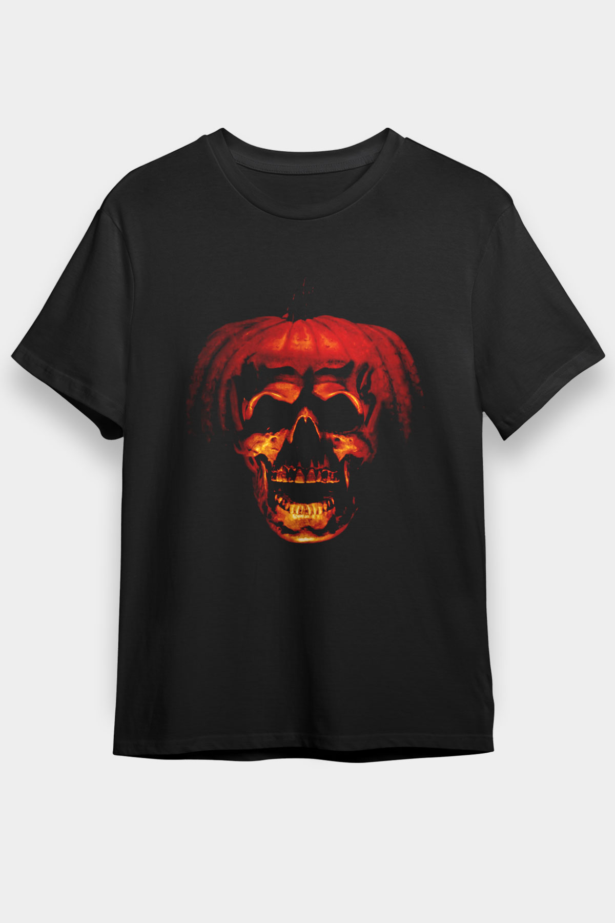 Halloween Black Unisex Graphic Tee - STREETWEAR