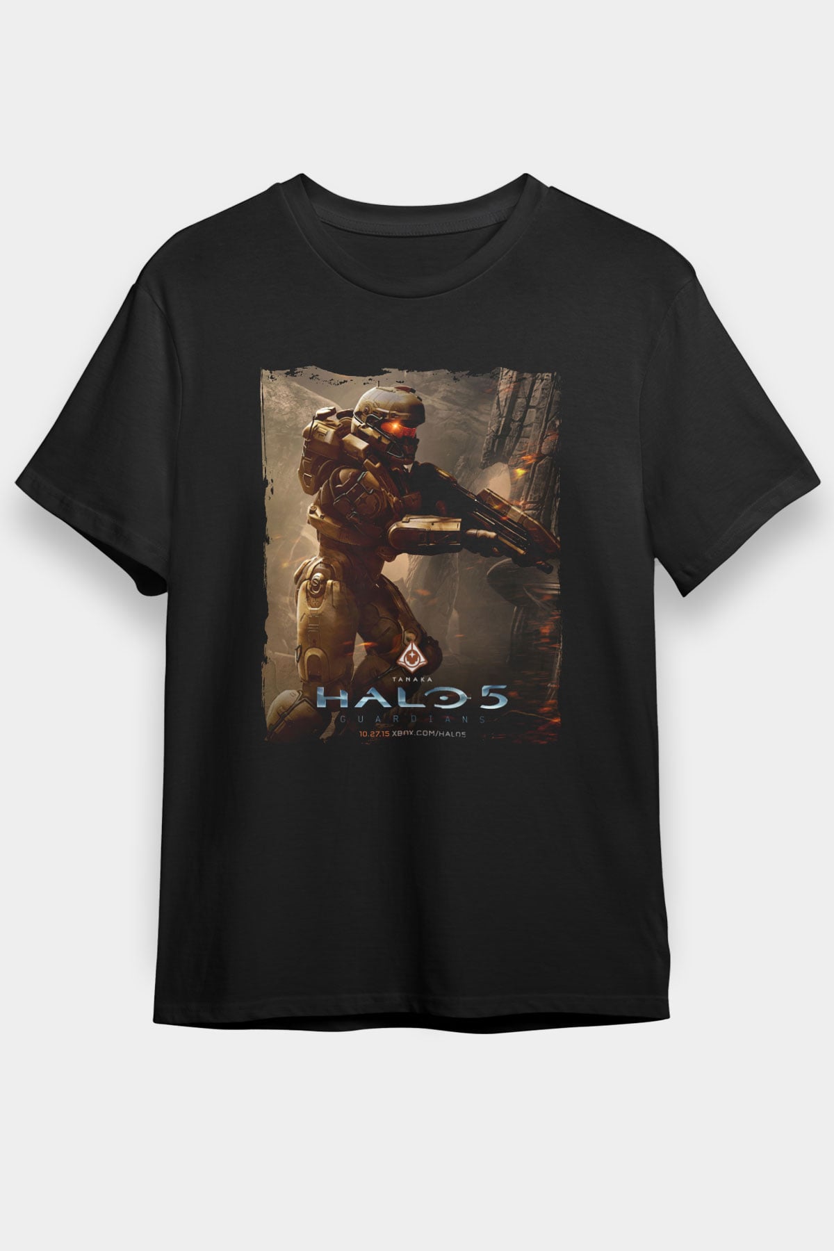 Halo Wars Siyah Unisex Tişört T-Shirt