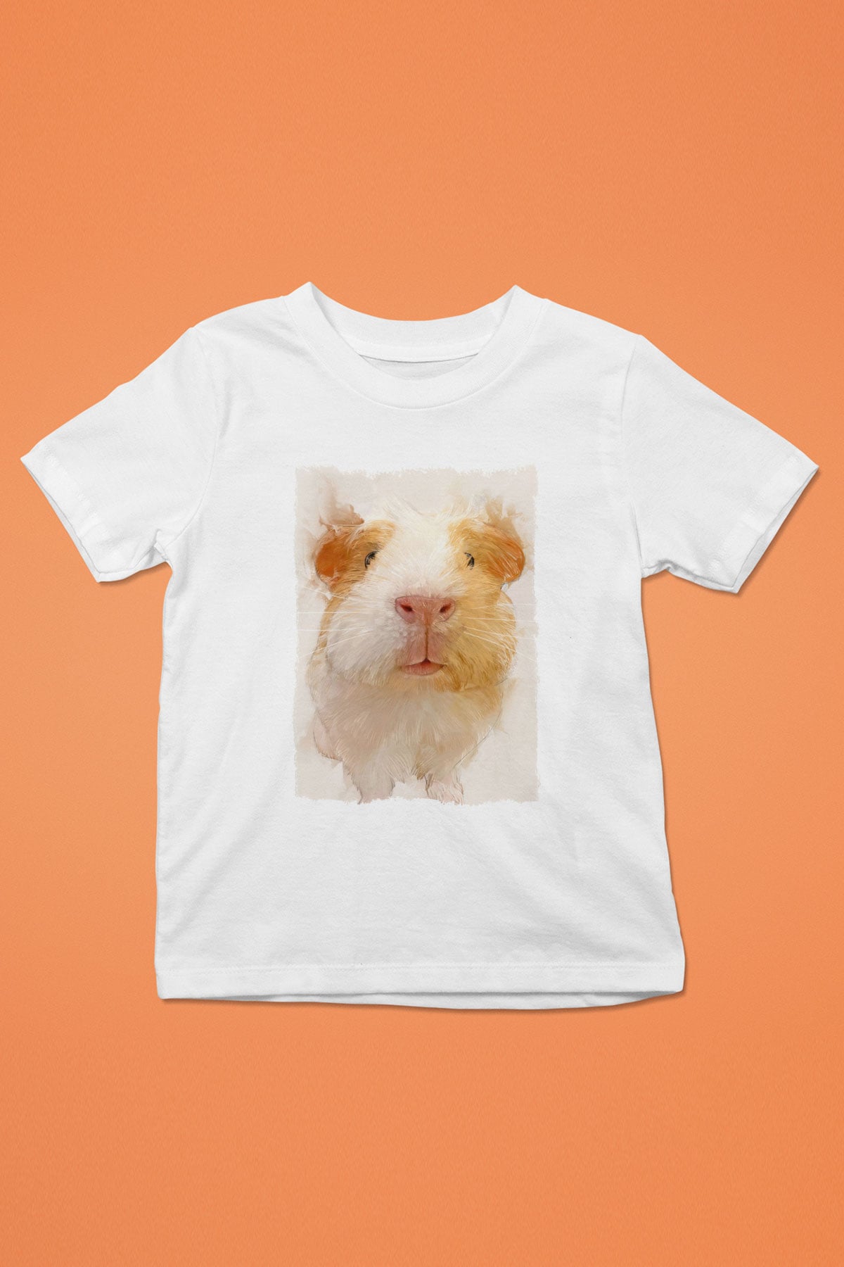 Hamster Beyaz Unisex Çocuk Tişört