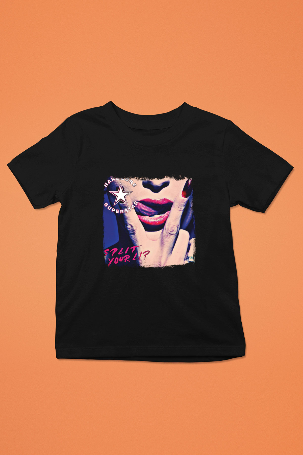 Hardcore Superstar Baskılı Unisex Siyah Çocuk Tişört