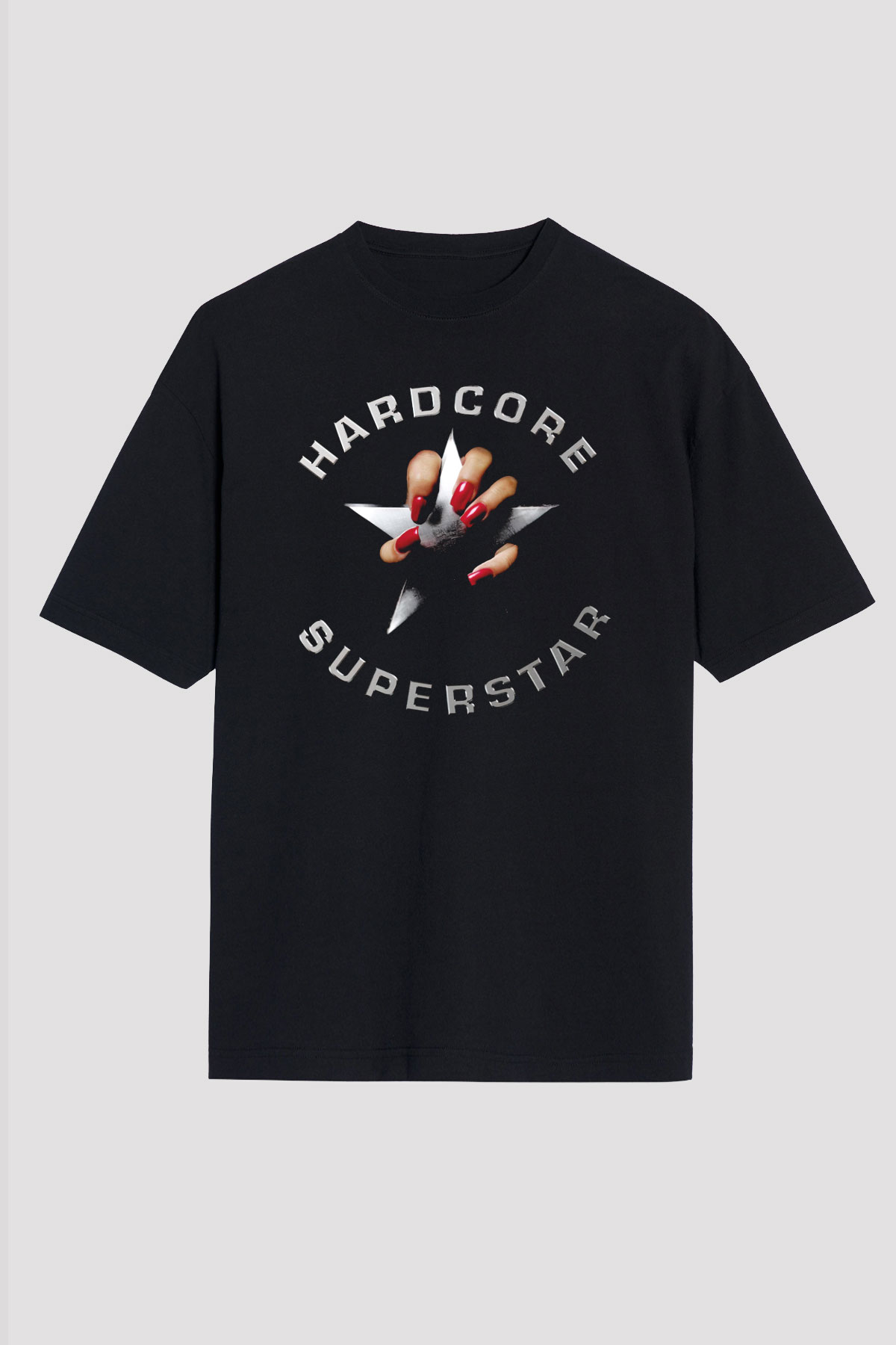 Hardcore Superstar Siyah Unisex Tişört T-Shirt - TişörtFabrikası
