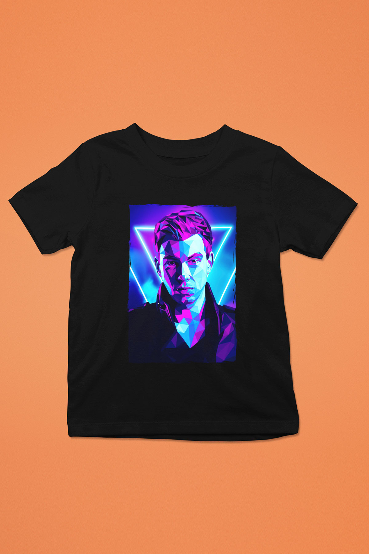 Hardwell Siyah Unisex Çocuk Tişört