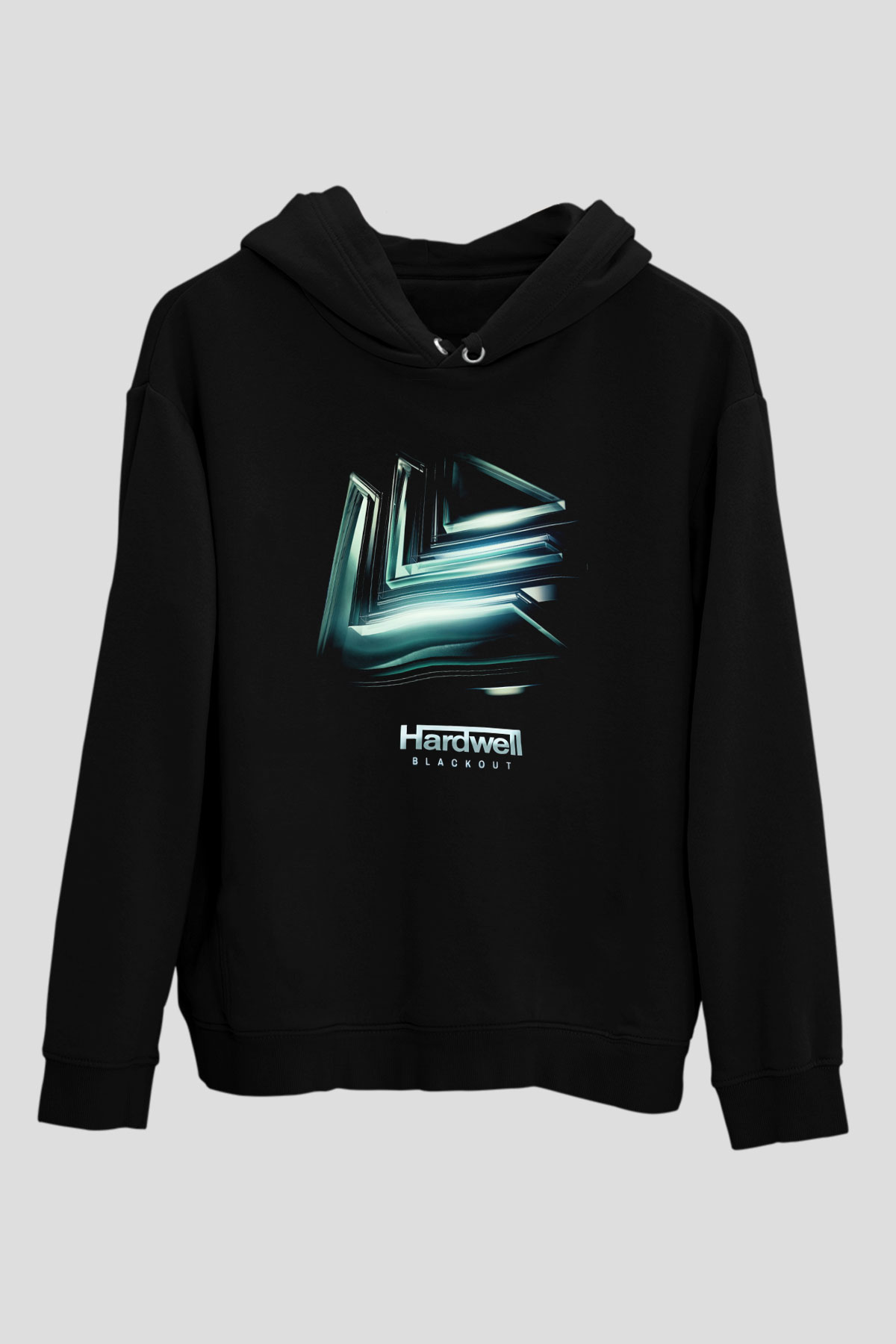Hardwell Siyah Unisex Hoodie